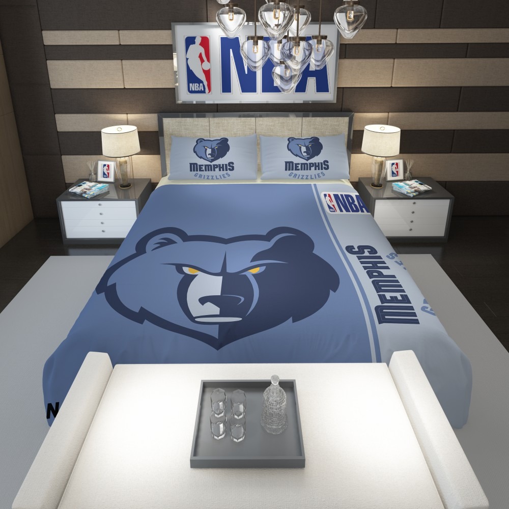 Memphis Grizzlies NBA Basketball Comforter - Custom Bedding Set