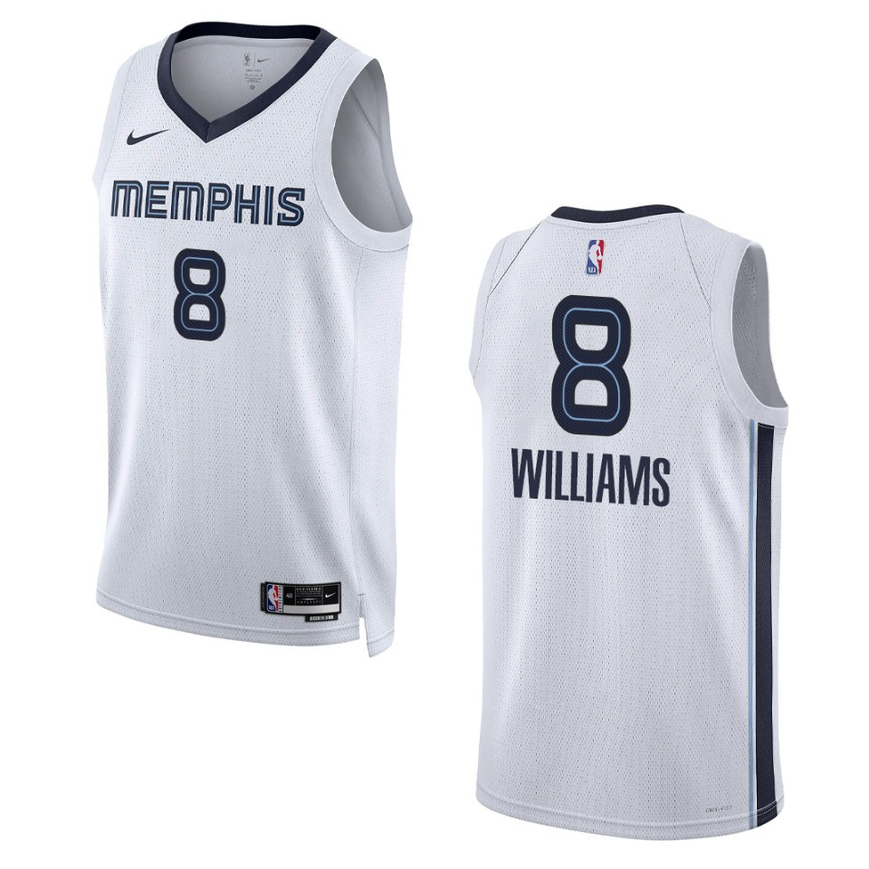 Memphis Grizzlies Ziaire Williams 2022-23 Association Edition White Swingman Basketball Jersey