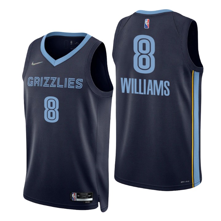 Memphis Grizzlies Ziaire Williams 75th Anniversary Diamond Basketball Jersey Icon