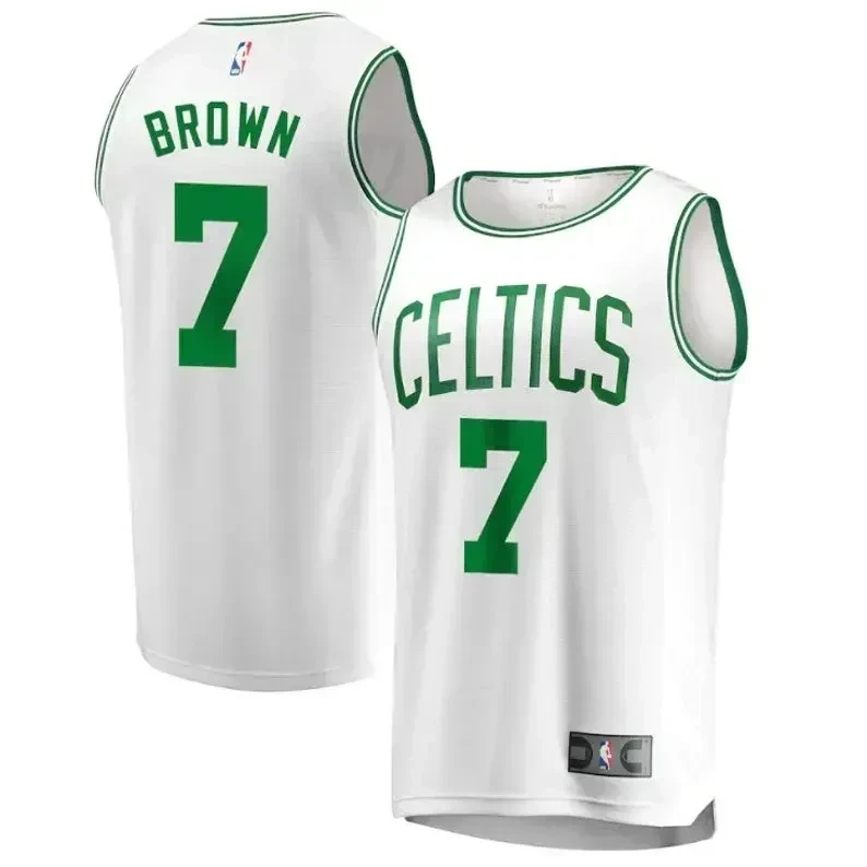 Men Boston Celtics Jaylen Brown 7 Basketball Jersey Basketball Jersey - JS343