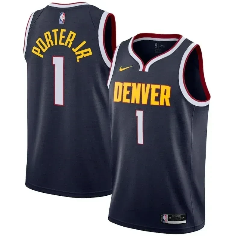 Men Denver Nuggets Michael Porter Jr. 1 Basketball Jersey Basketball Jersey - JS536 