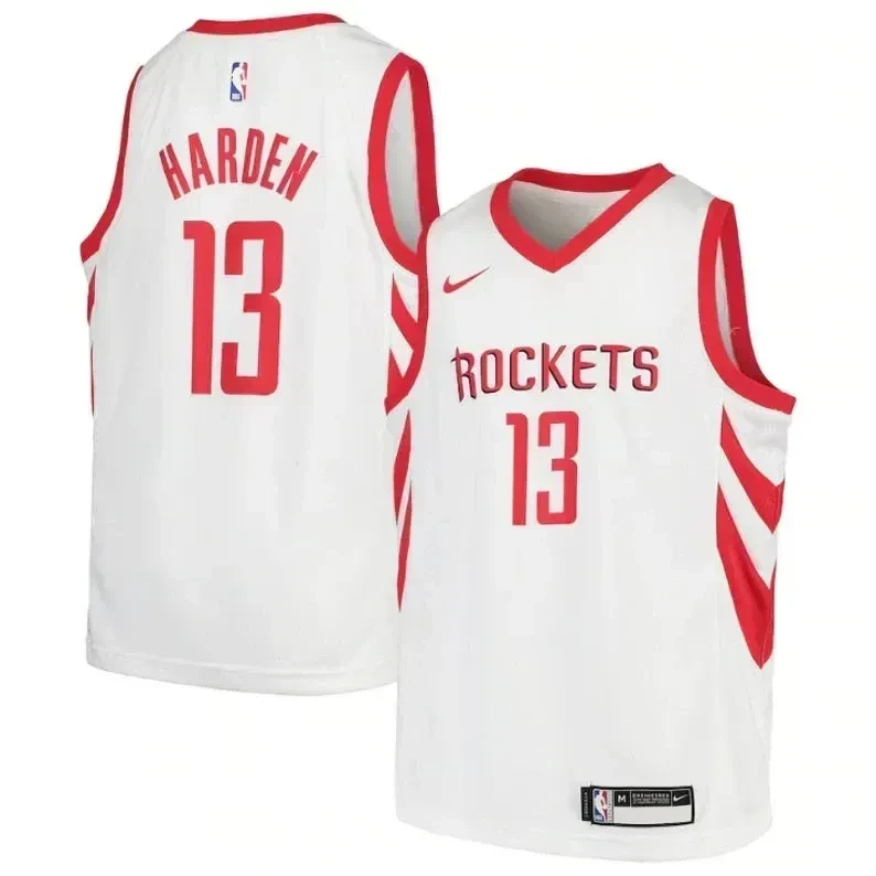 Men Houston Rockets James Harden 13 N Edition Basketball Jersey Basketball Jersey - JS709 