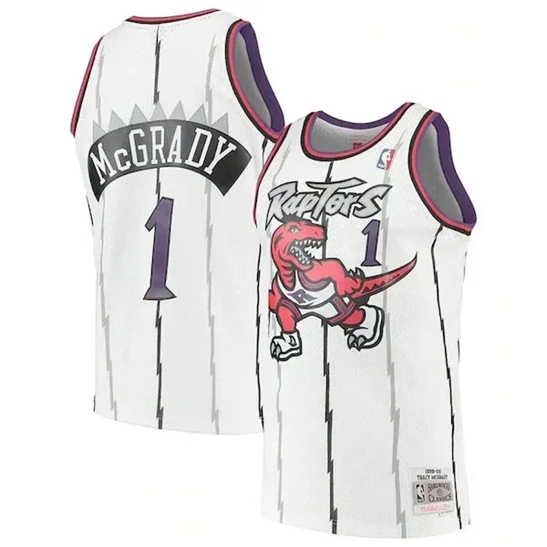 Men Toronto Raptors Tracy Mcgrady 1 Basketball Jersey Basketball Jersey - JS138 