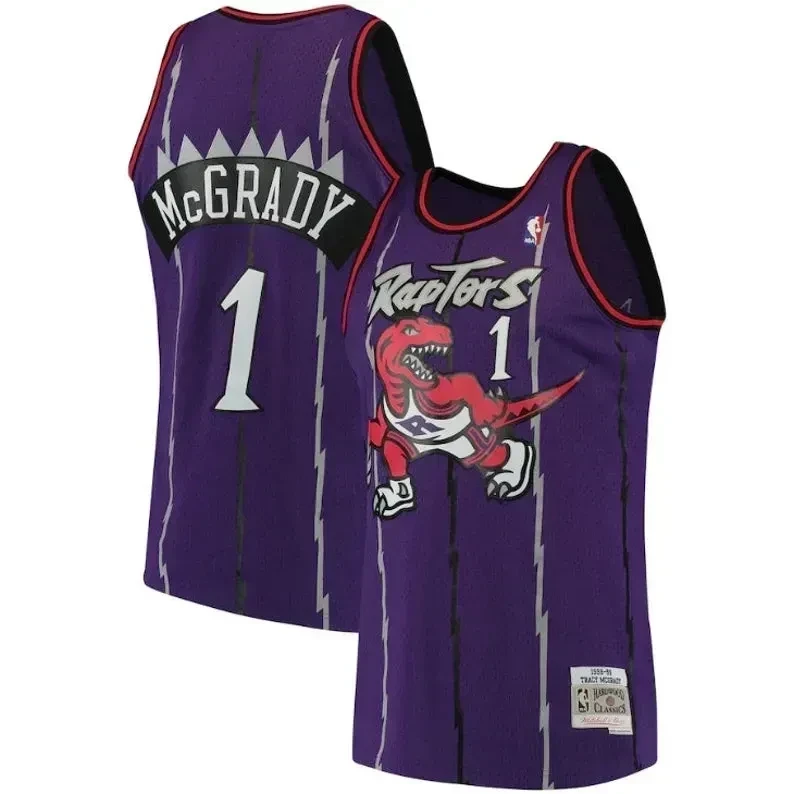 Men Toronto Raptors Tracy Mcgrady 1 Basketball Jersey Basketball Jersey - JS403 
