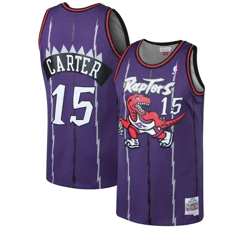 Men Toronto Raptors Vince Carter 15 Basketball Jersey Basketball Jersey - JS665 