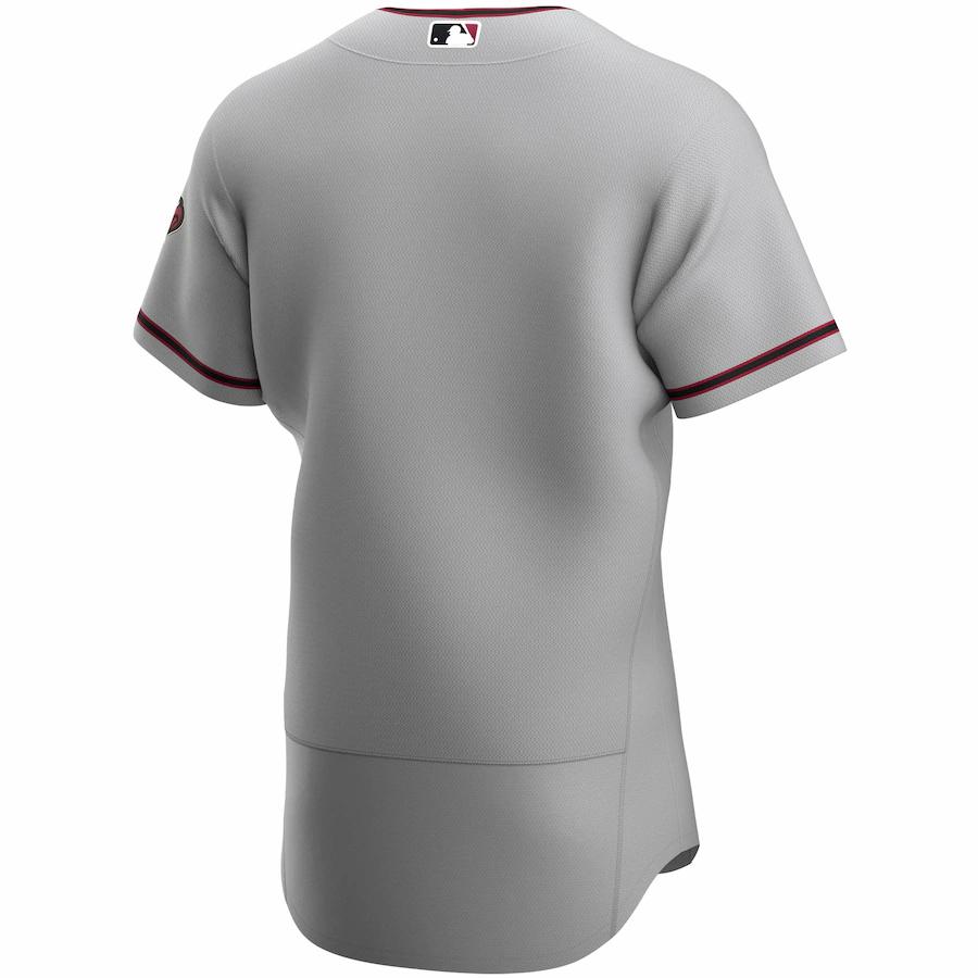 Alternative view of Men's Arizona Diamondbacks Gray Road 2020team Jersey