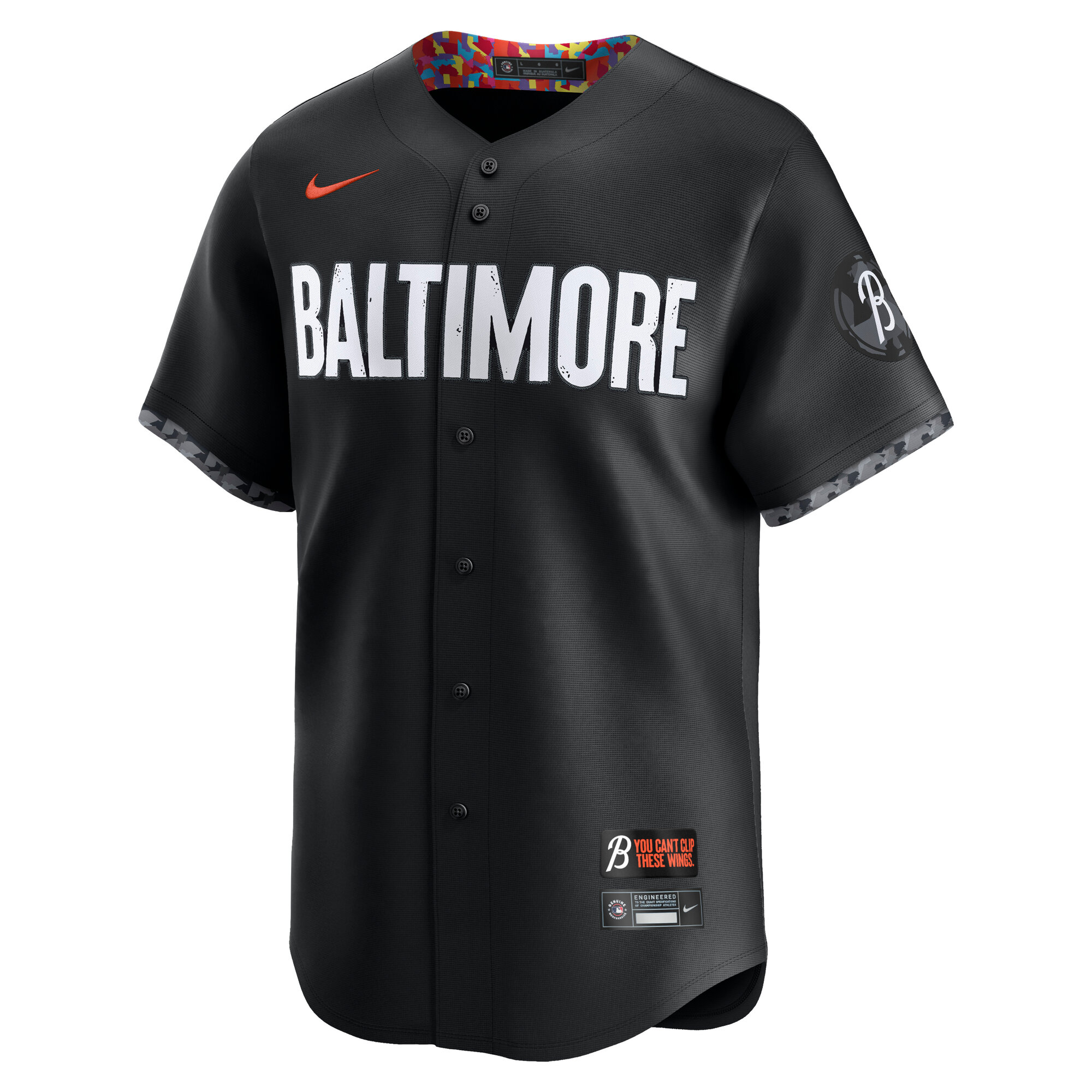Alternative view of Men's Baltimore Orioles Adley Rutschman Black City Connect Limited Player Jersey