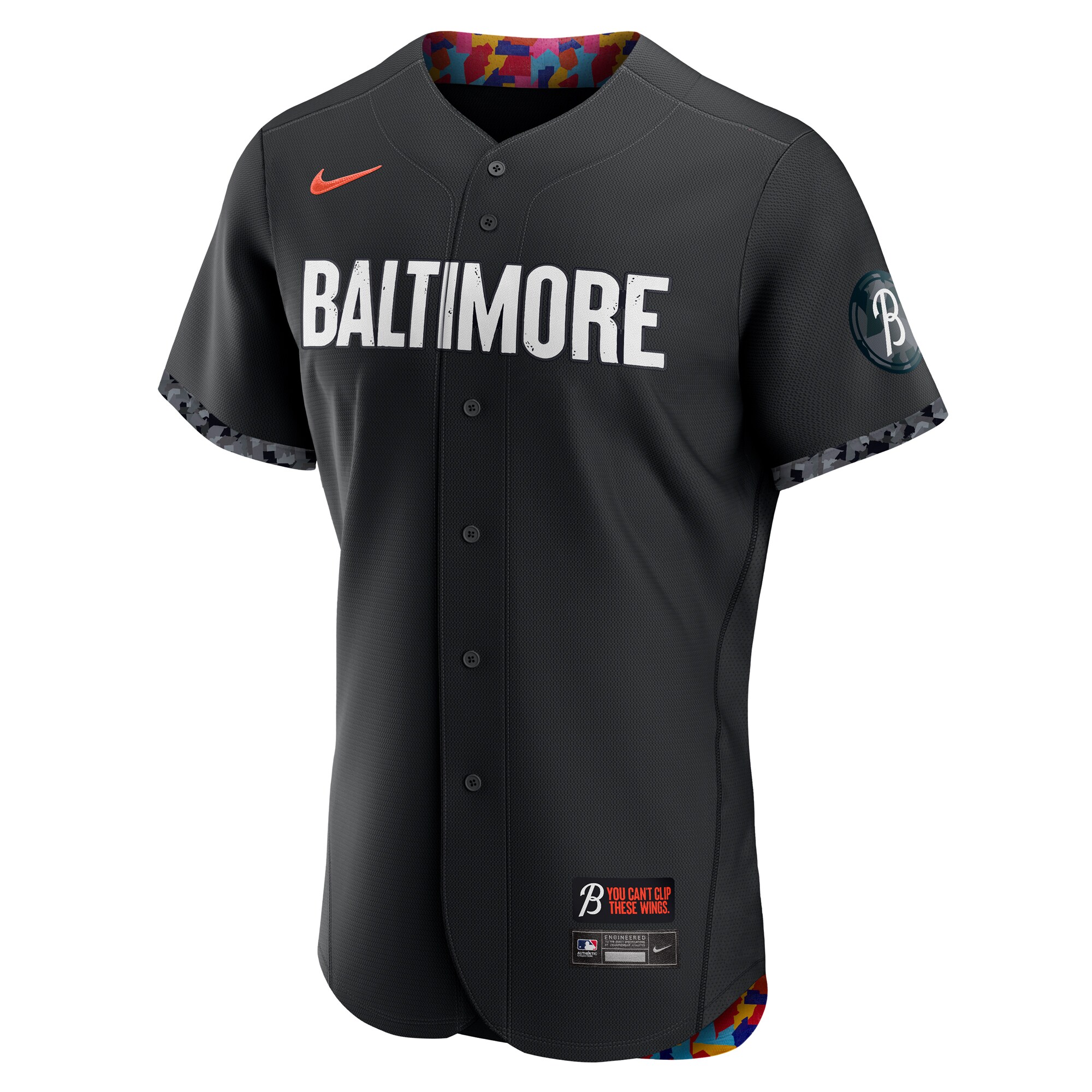 Alternative view of Men's Baltimore Orioles Jackson Holliday Black City Connect Player Jersey