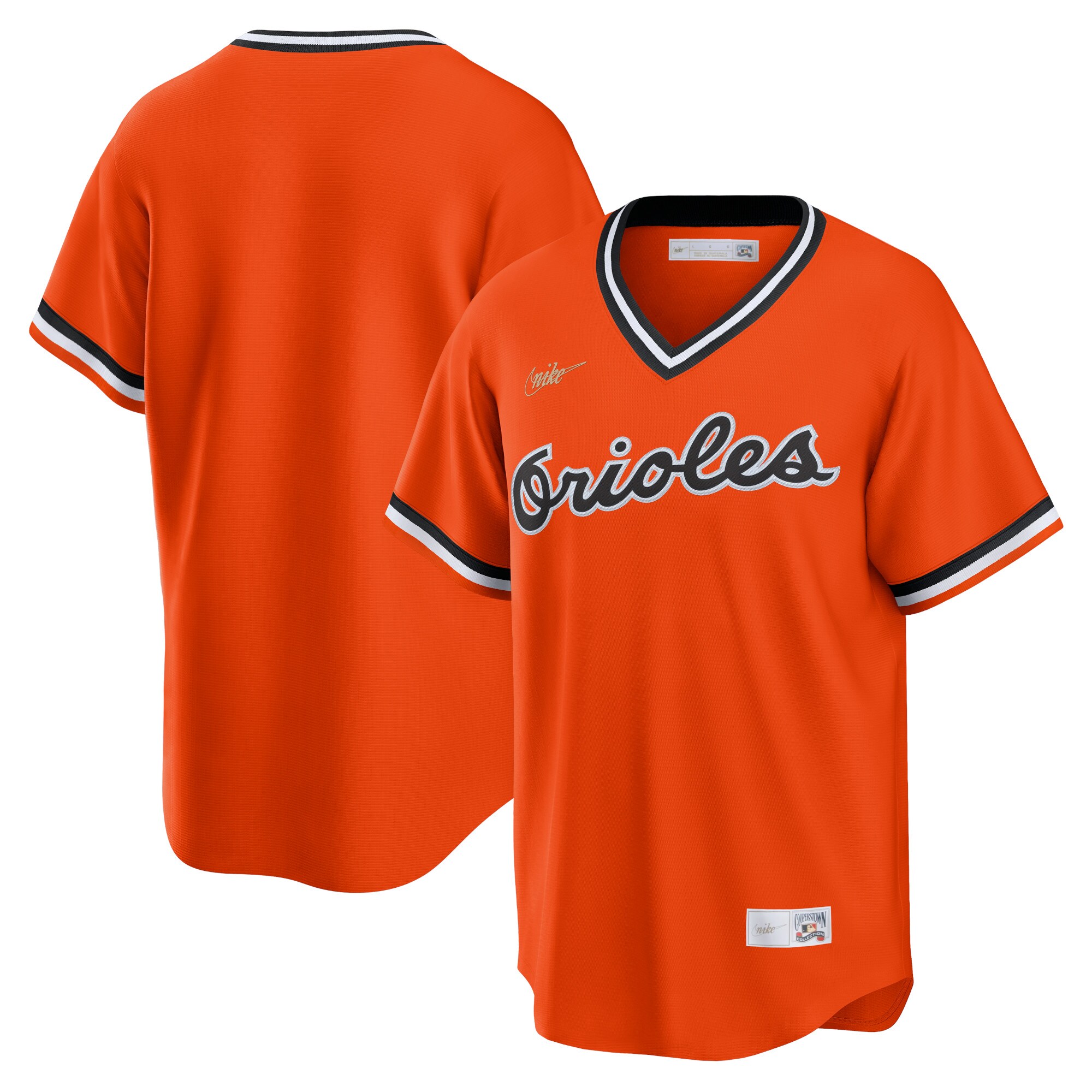 Men's Baltimore Orioles Orange Alternate Cooperstown Collection Team Baseball Jersey