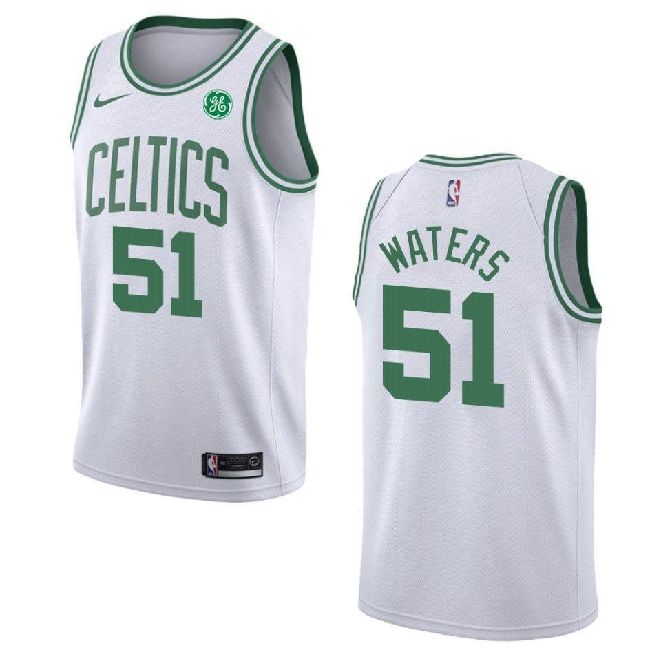 Men's Boston Celtics 51 Tremont Waters Association Swingman Basketball Jersey - White - JS170