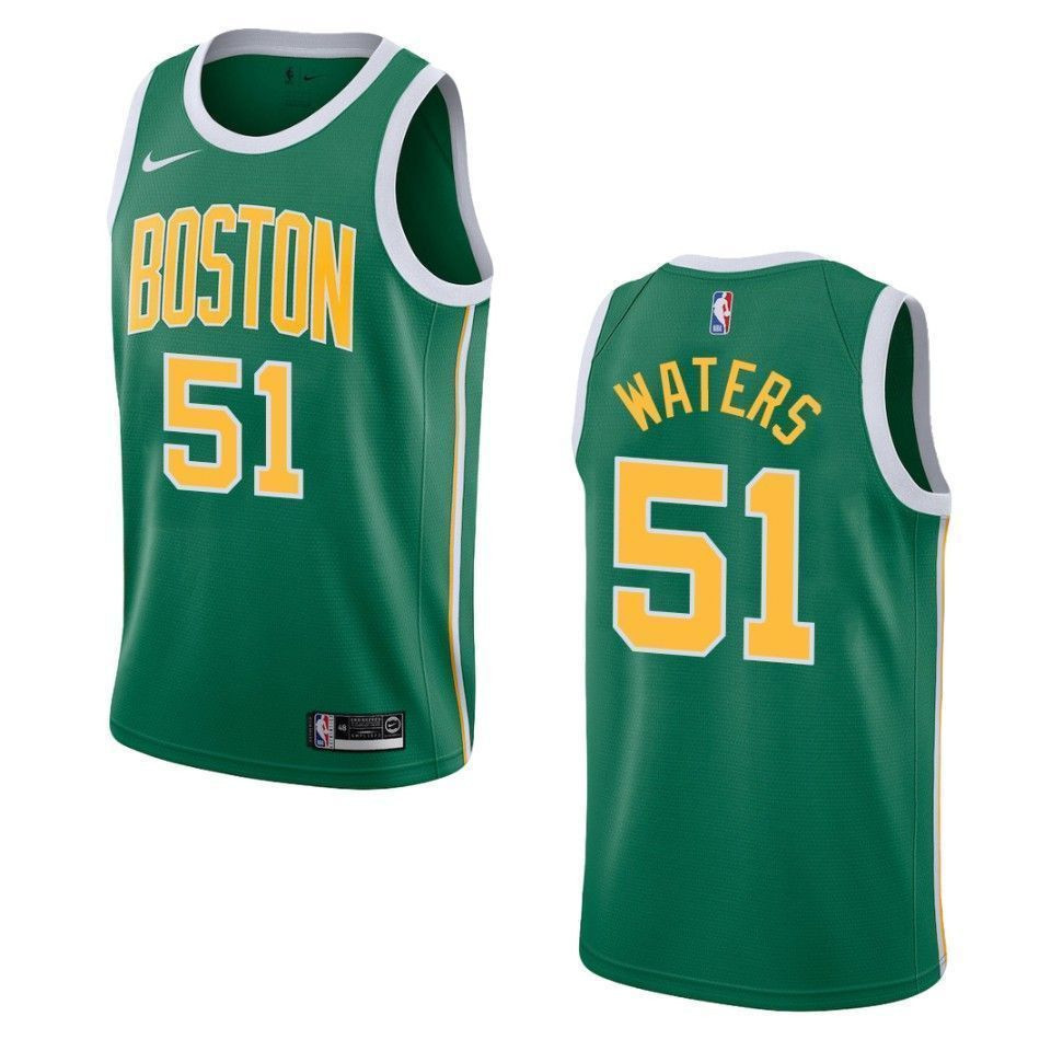 Men's Boston Celtics 51 Tremont Waters Earned Swingman Basketball Jersey - Green - JS533