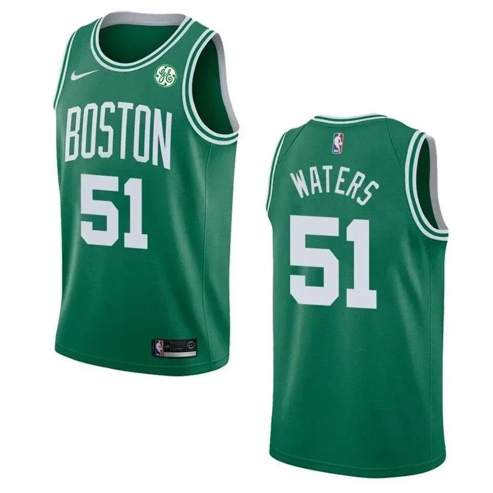 Men's Boston Celtics 51 Tremont Waters Icon Swingman Basketball Jersey - Green - JS600