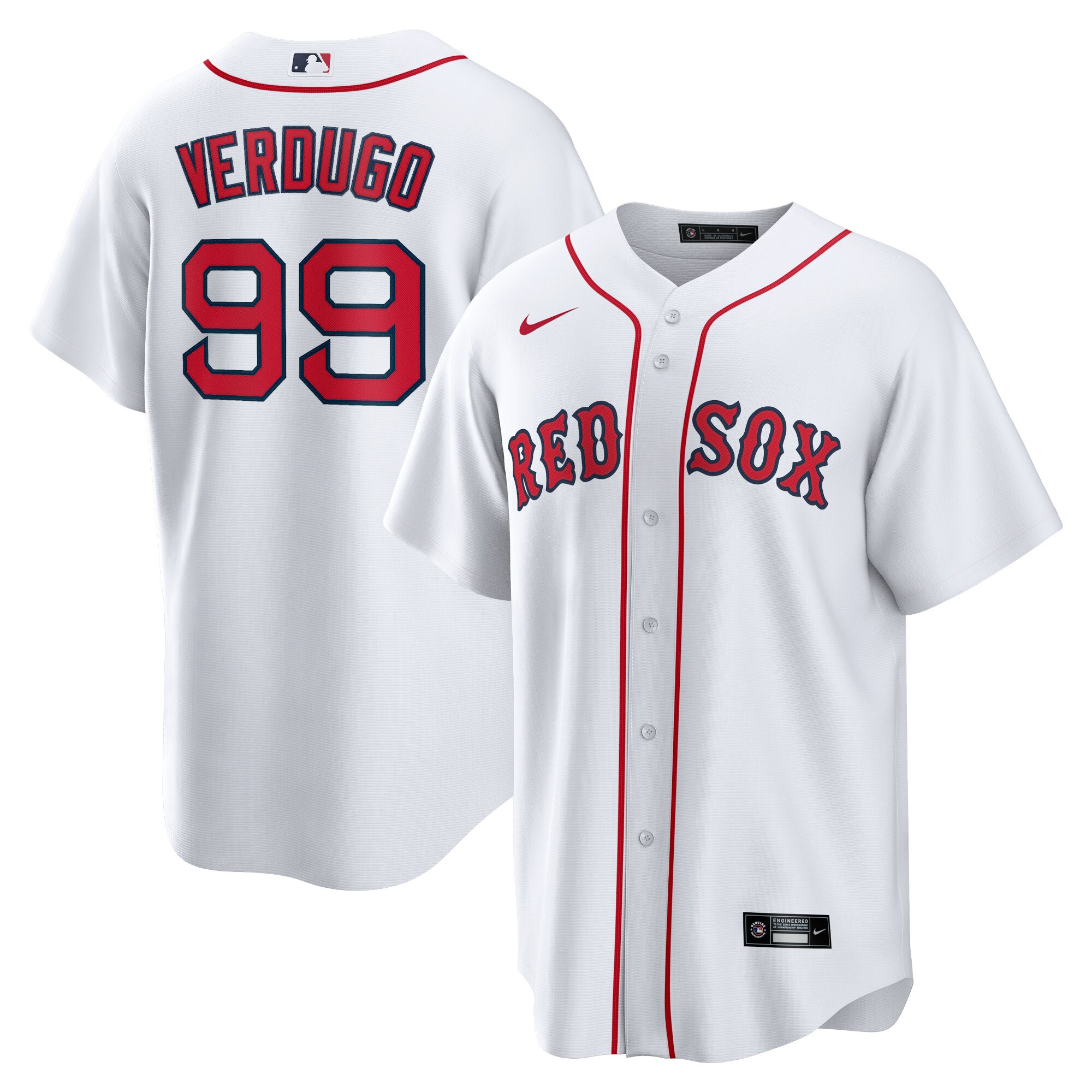 Men's Boston Red Sox Alex Verdugo White Player Jersey