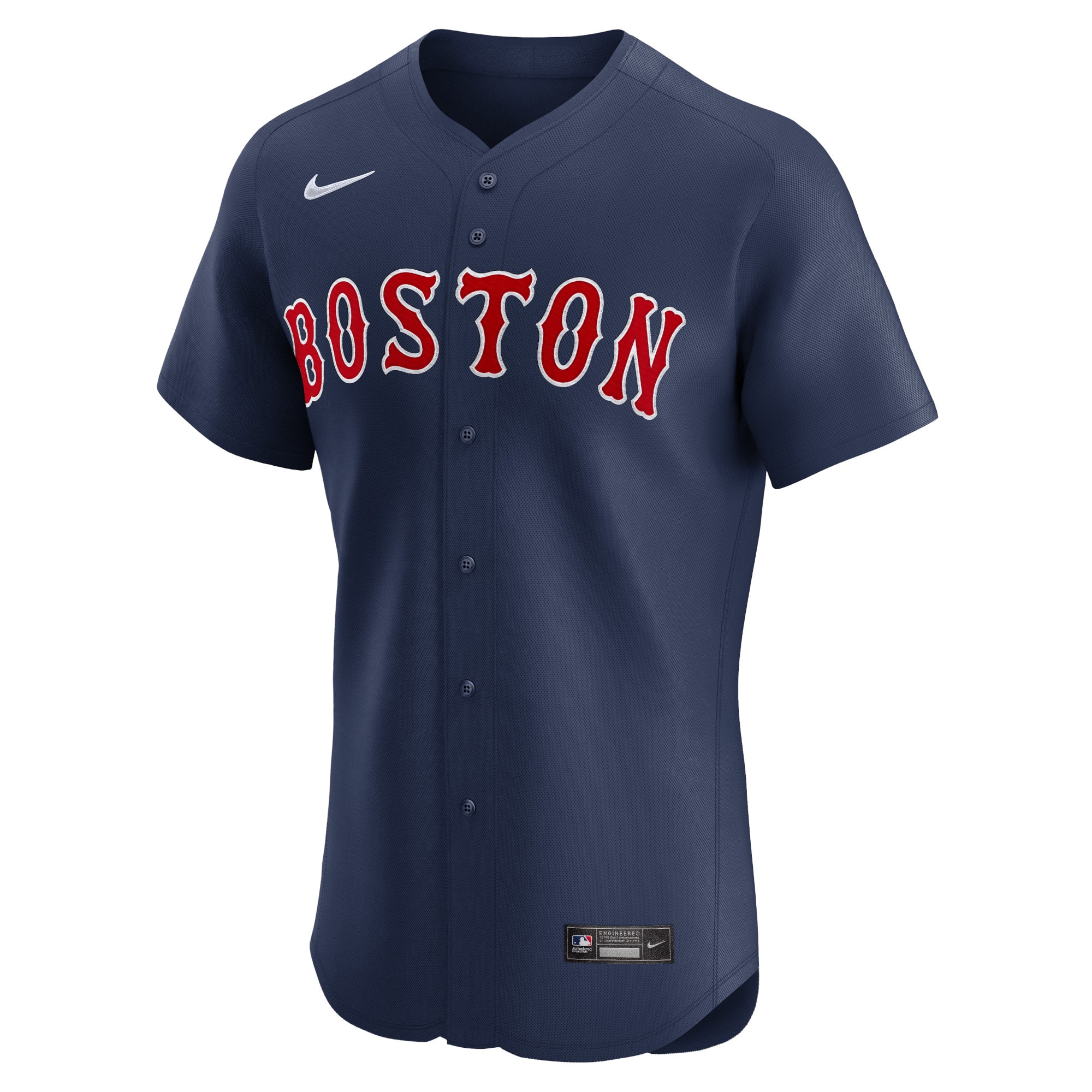 Alternative view of Men's Boston Red Sox David Ortiz Navy Alternate Elite Player Baseball Jersey