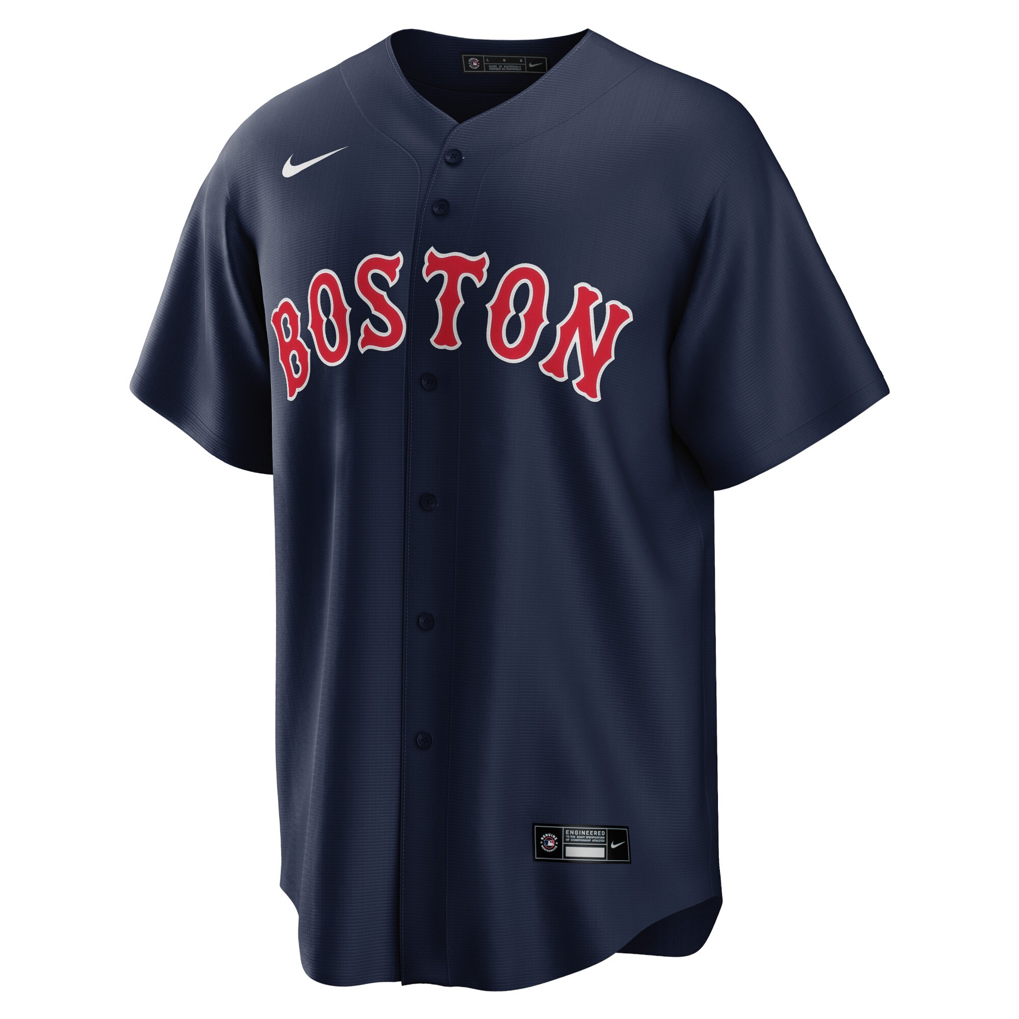 Alternative view of Men's Boston Red Sox David Ortiz Navy Alternate Player Baseball Jersey