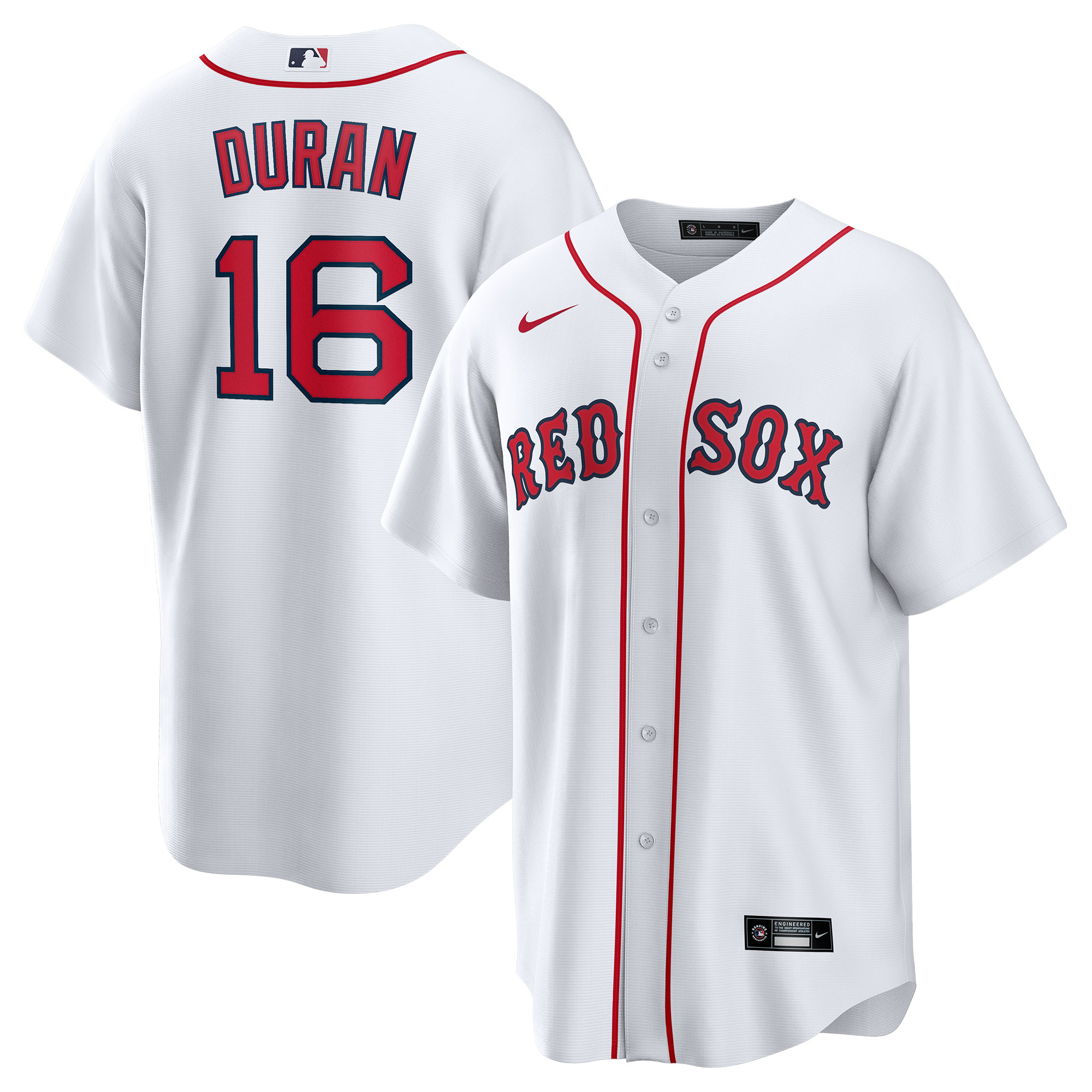 Men's Boston Red Sox Jarren Duran White Home Player Jersey