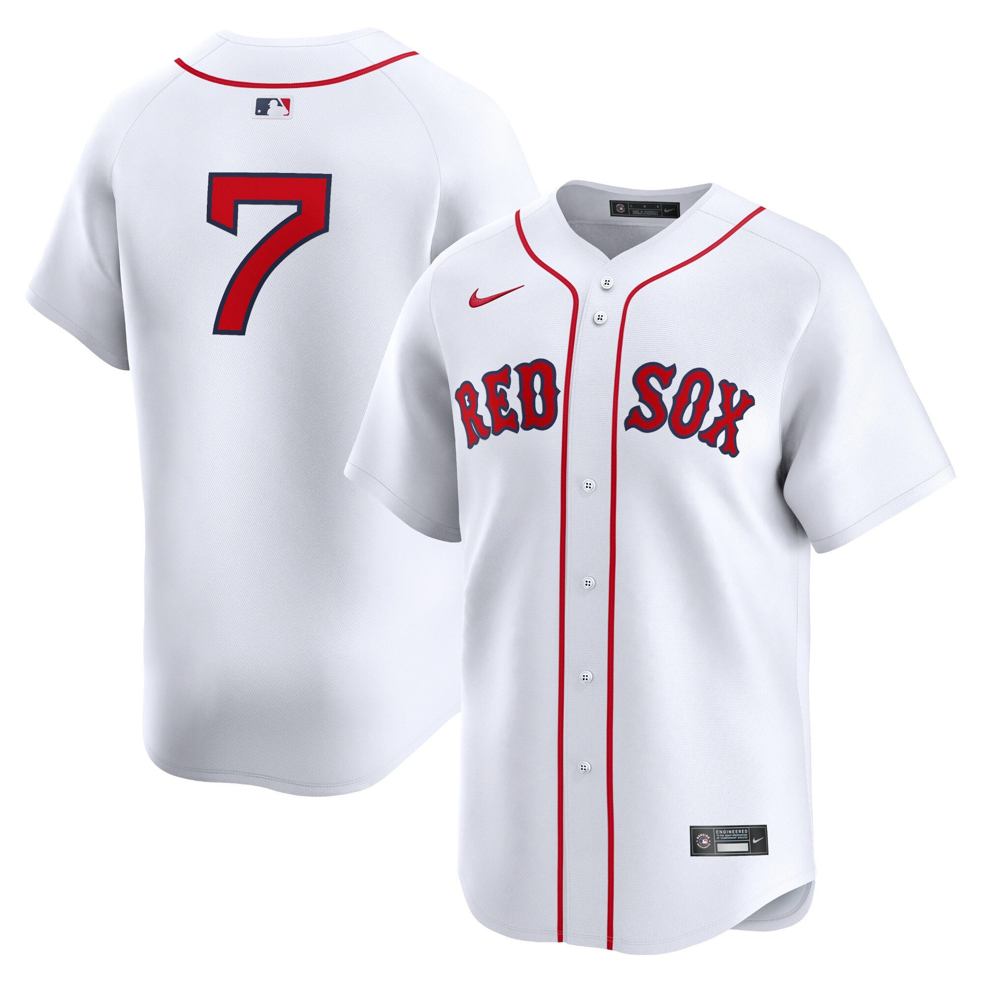 Men's Boston Red Sox Masataka Yoshida White Home Limited Player Jersey