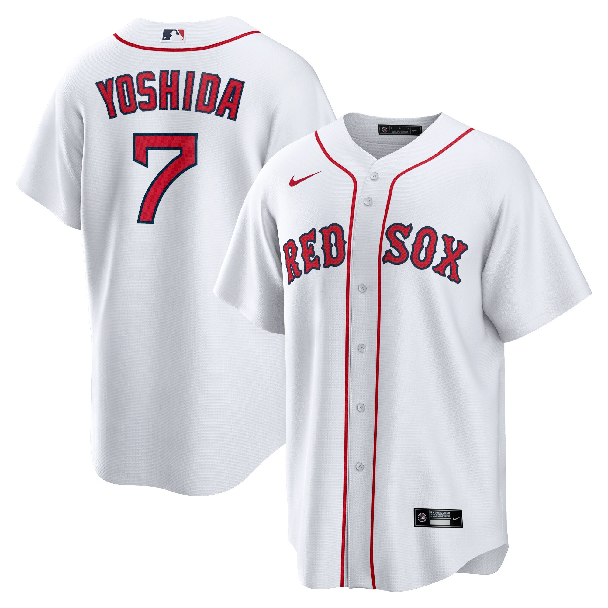 Men's Boston Red Sox Masataka Yoshida White Player Jersey