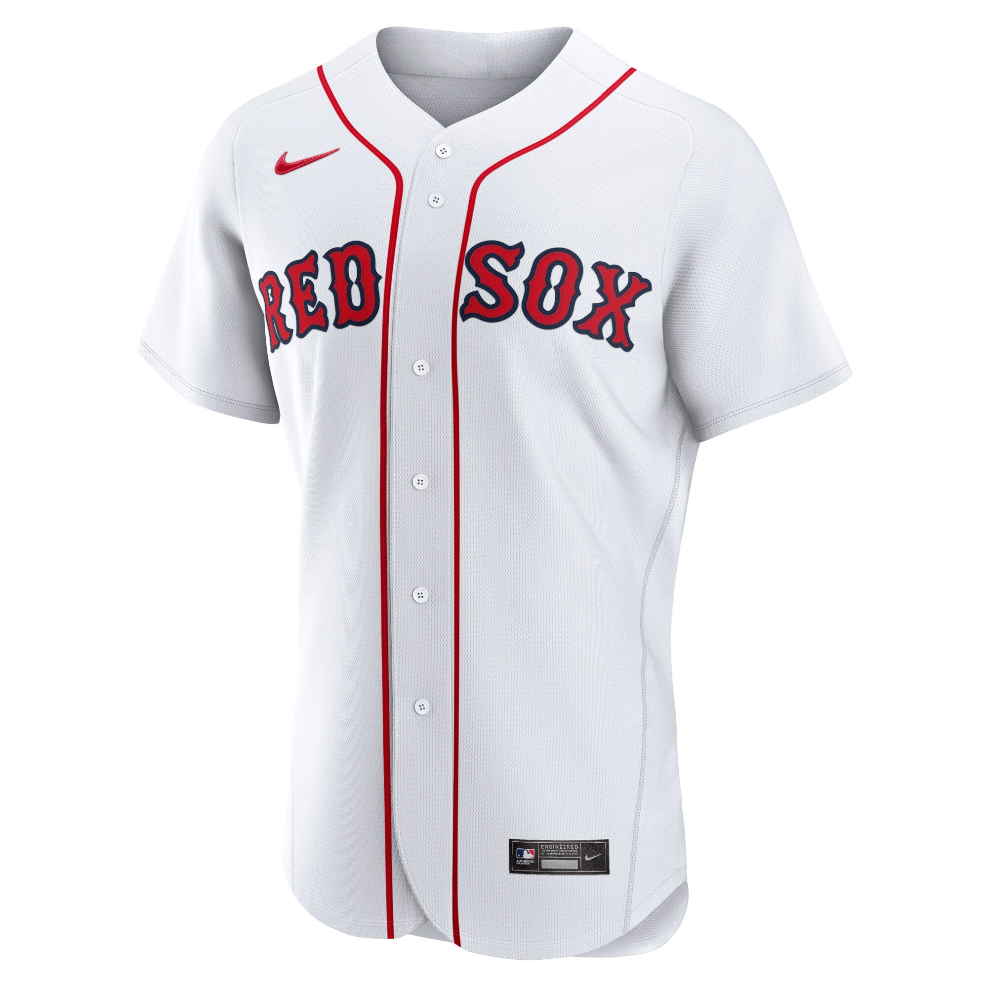 Alternative view of Men's Boston Red Sox White 2023 Jackie Robinson Day Baseball Jersey