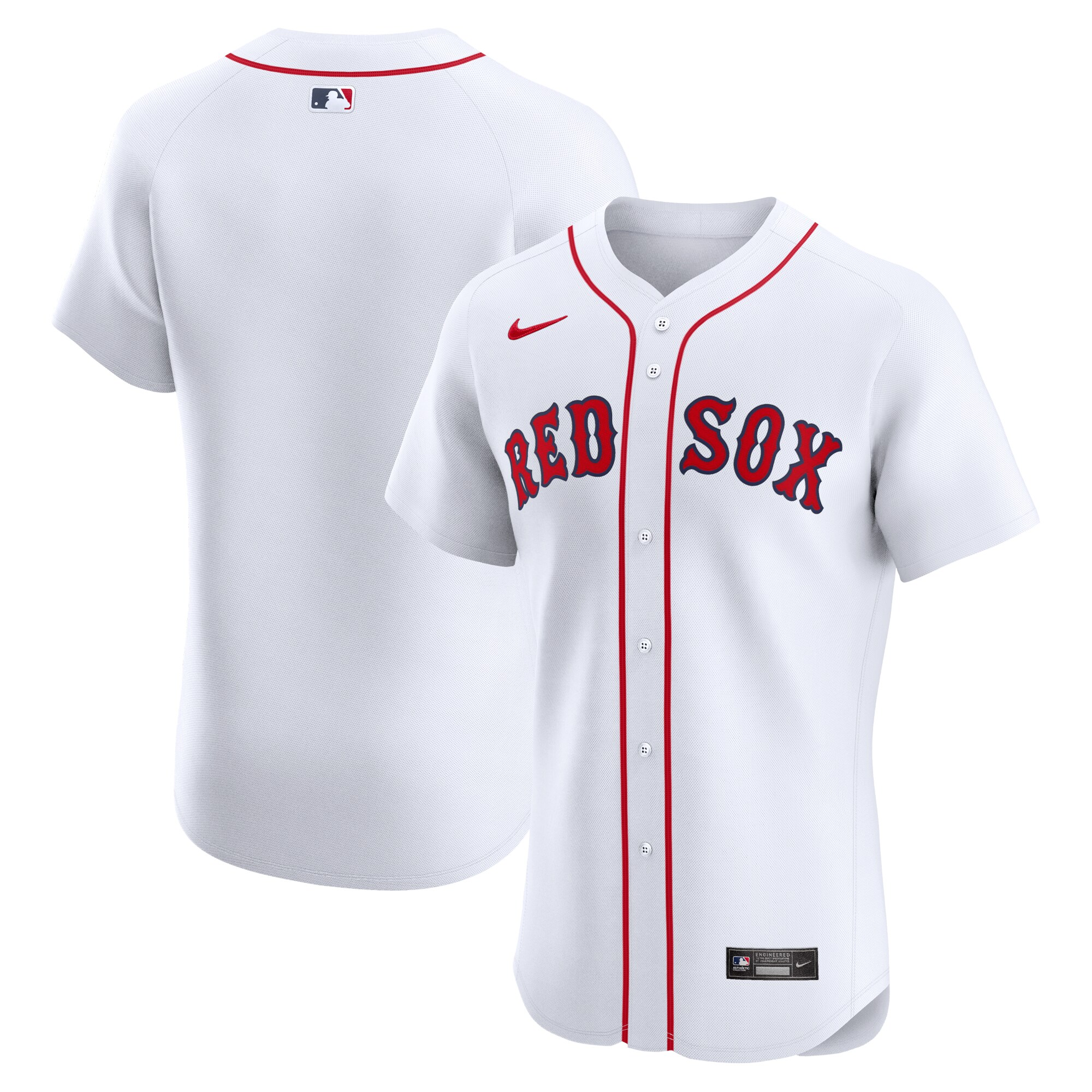 Men's Boston Red Sox White Home Elite Jersey