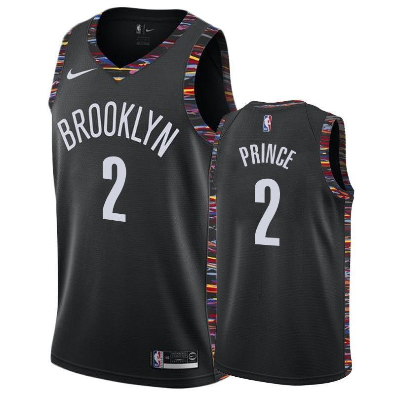 Men's Brooklyn Nets Taurean Prince 2 City Men's Basketball Jersey - JS529 