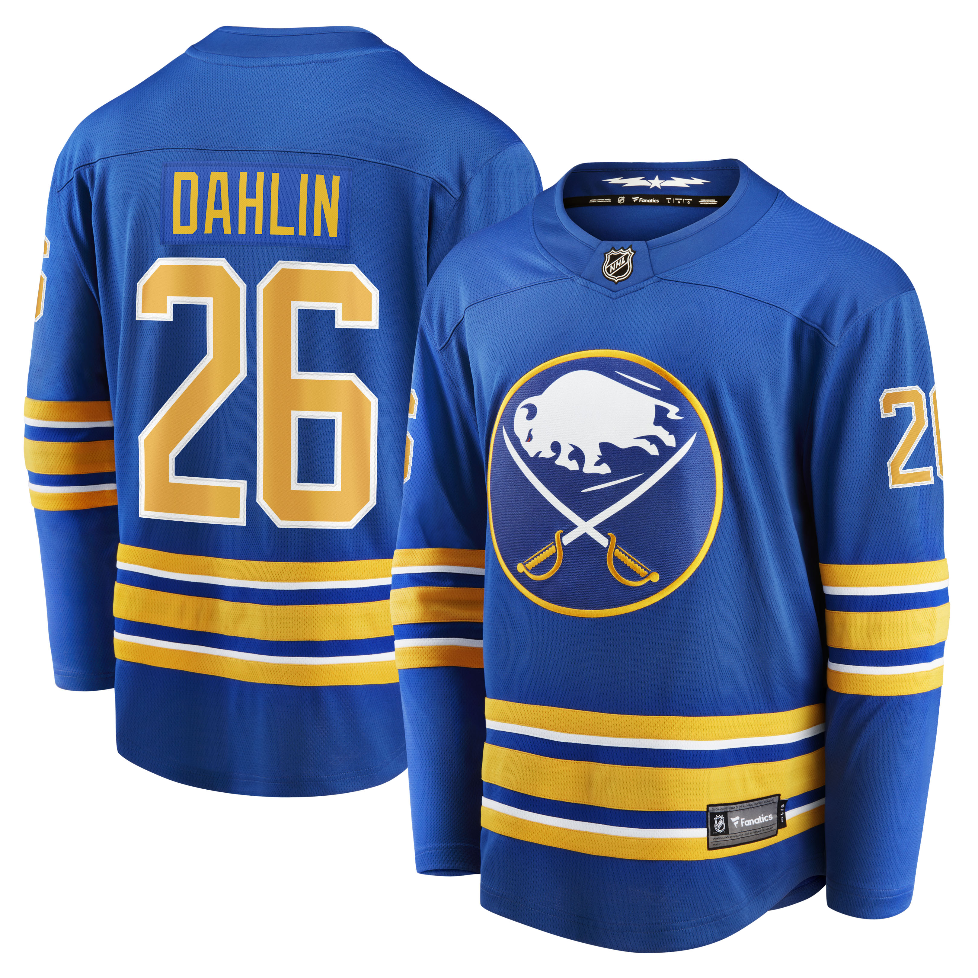 Men's Buffalo Sabres Rasmus Dahlin Royal Home Breakaway Hockey Jersey - JS902 