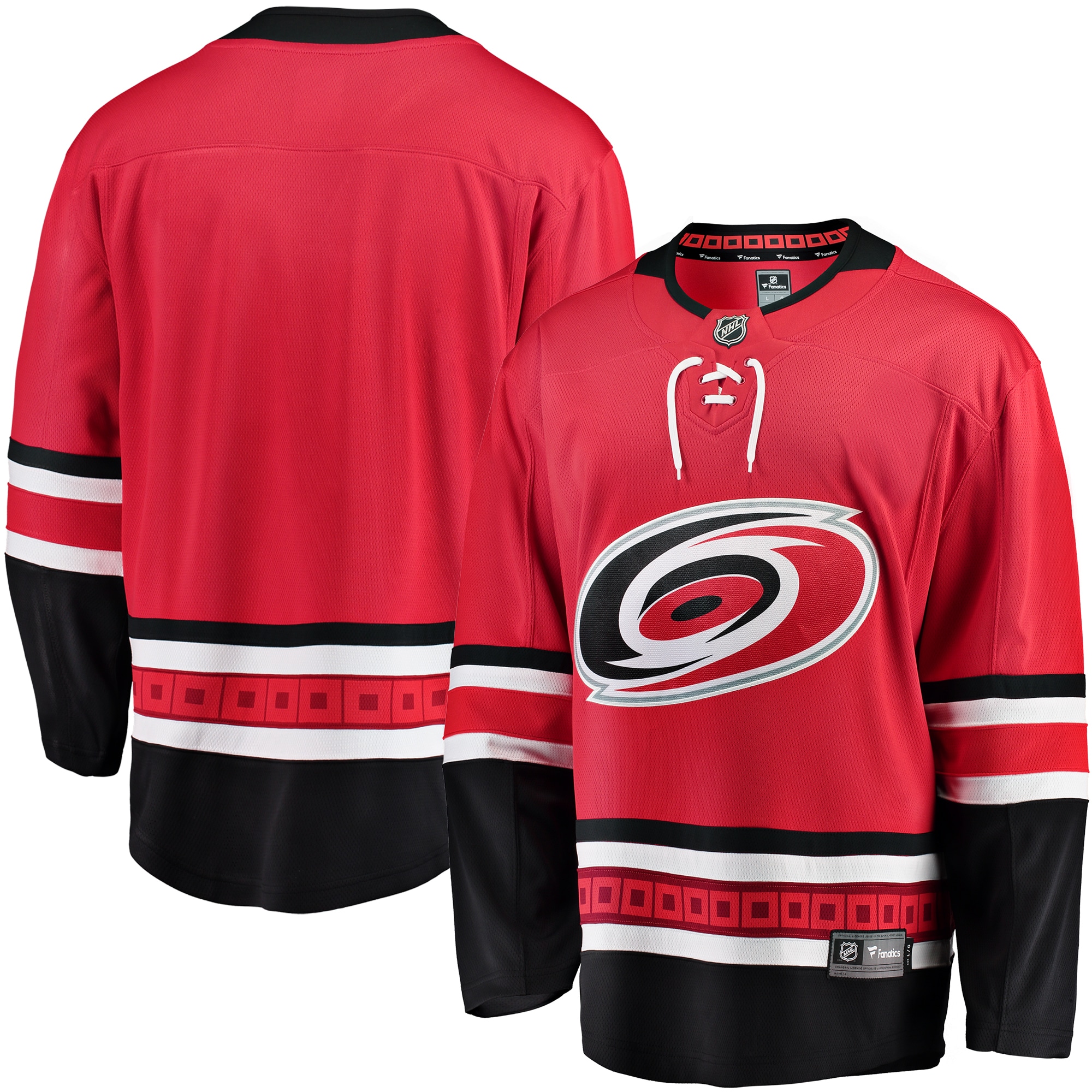 Men's Carolina Hurricanes Red Breakaway Alternate Hockey Jersey - JS375 