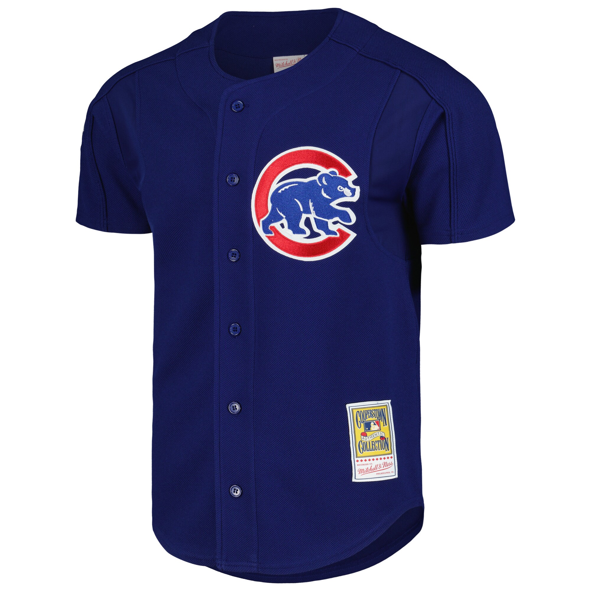 Alternative view of Men's Chicago Cubs Nomar Garciaparra Mitchell & Ness Royal Cooperstown Collection 2005 Batting Practice Baseball Jersey