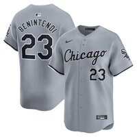 Men's Chicago White Sox Andrew Benintendi White Road Limited Player Jersey