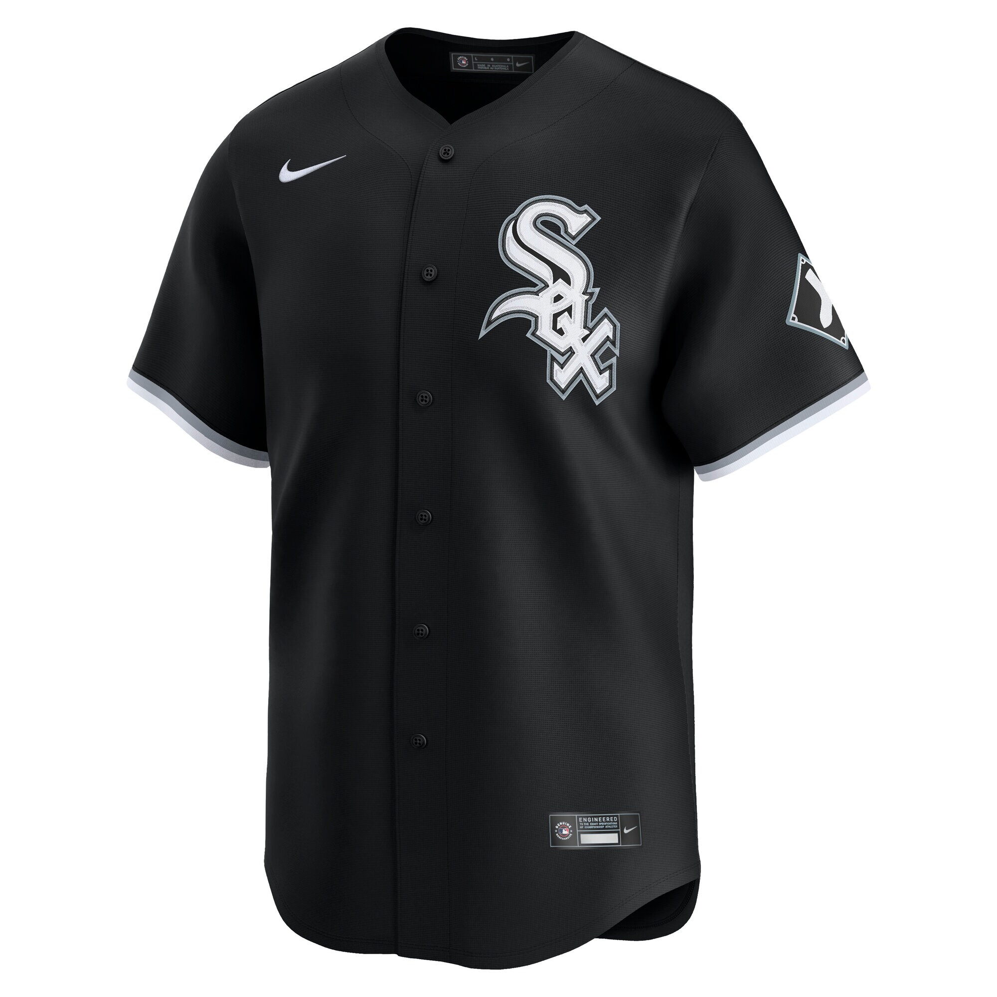 Alternative view of Men's Chicago White Sox Black Alternate Limited Jersey