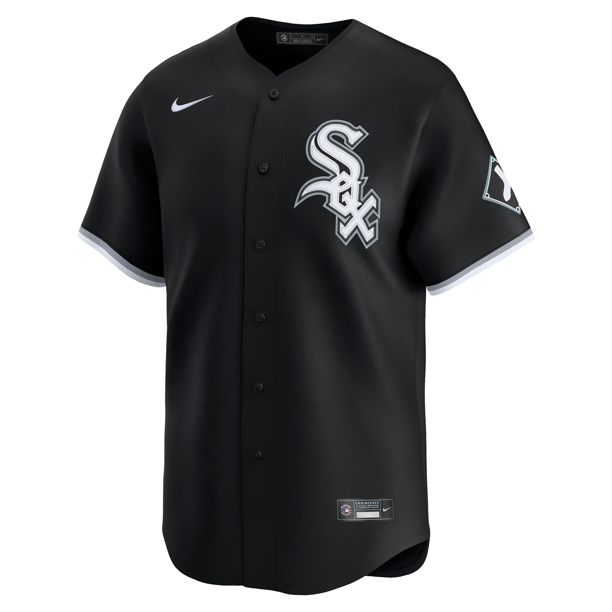 Alternative view of Men's Chicago White Sox Black Alternate Limited Jersey