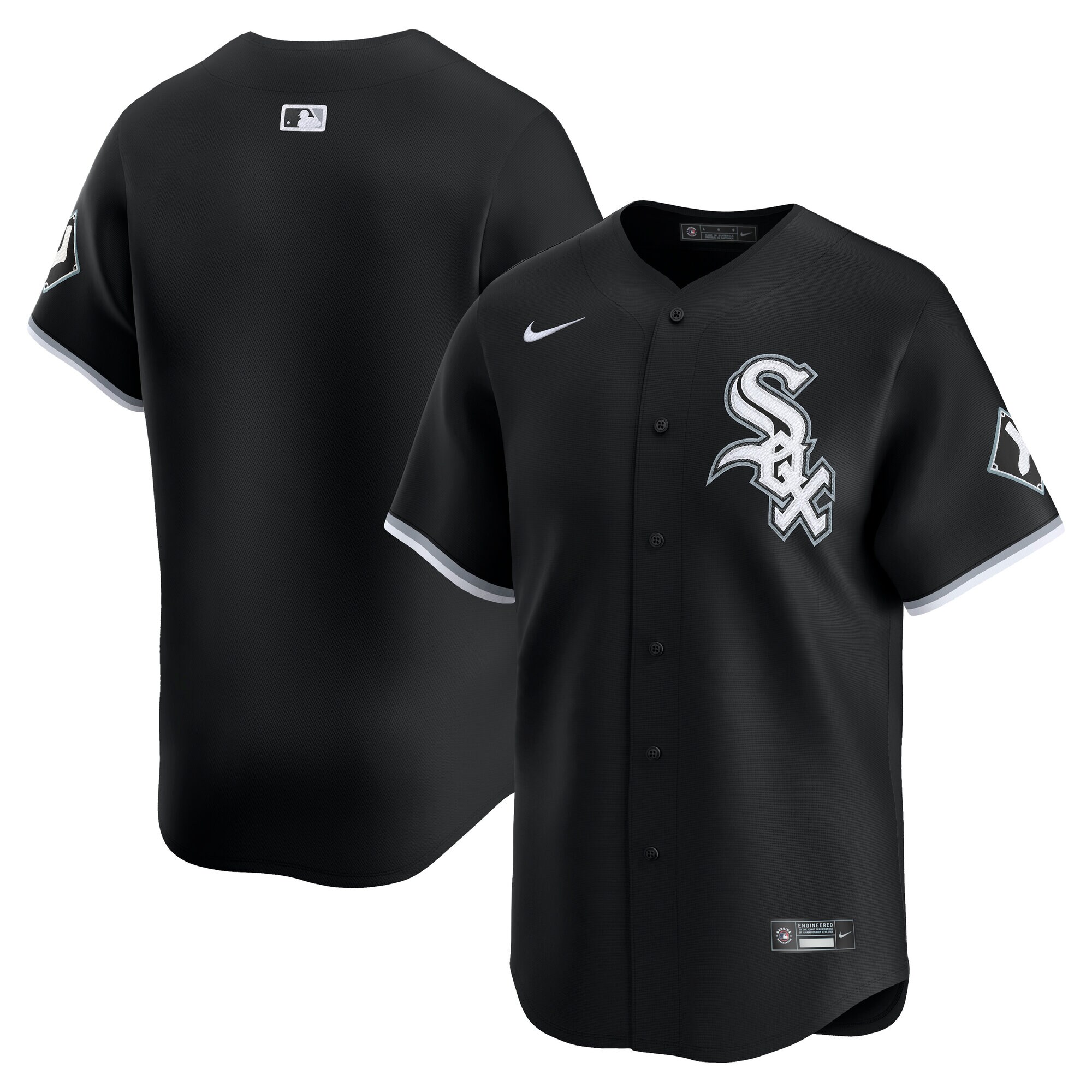 Men's Chicago White Sox Black Alternate Limited Jersey