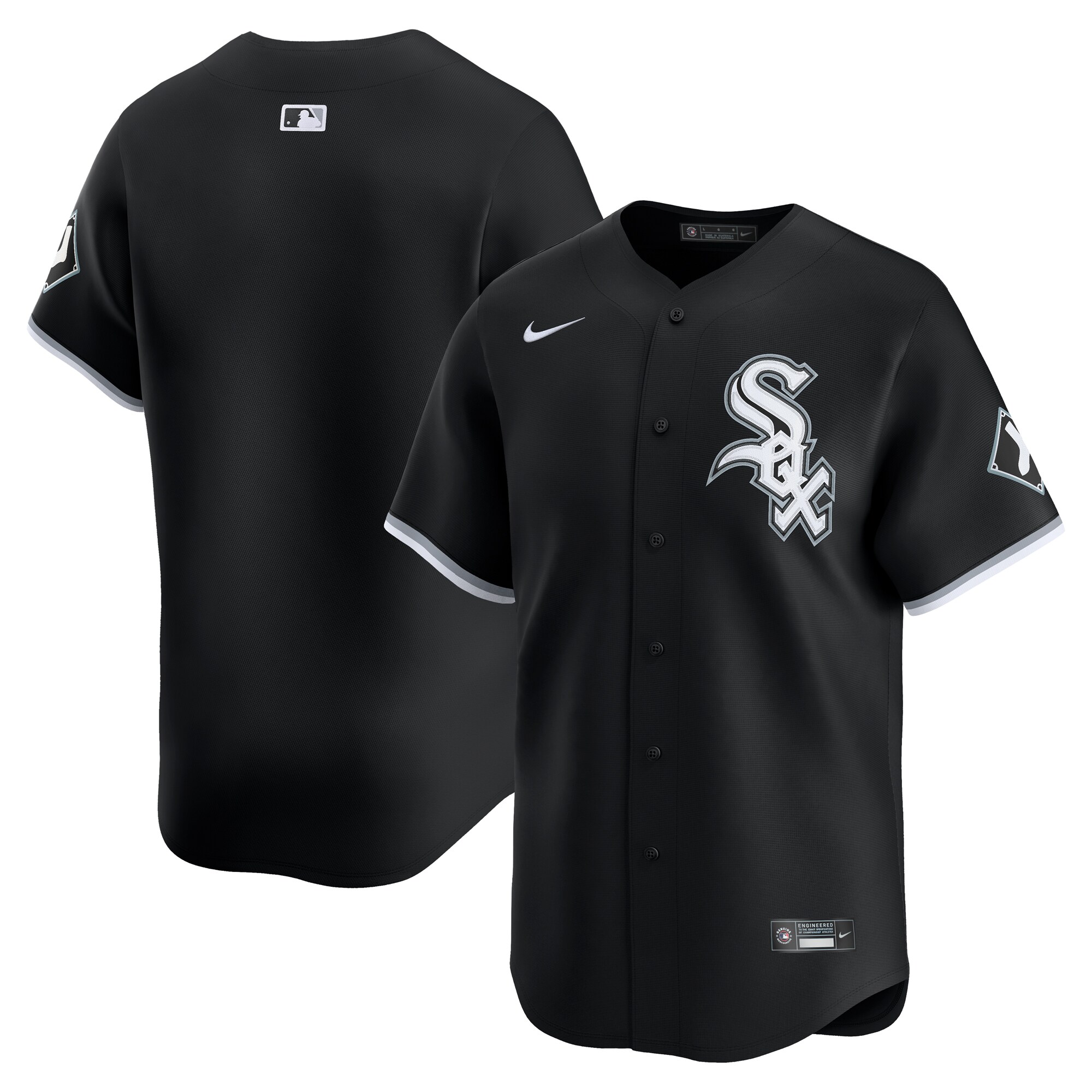 Men's Chicago White Sox Black Alternate Limited Jersey
