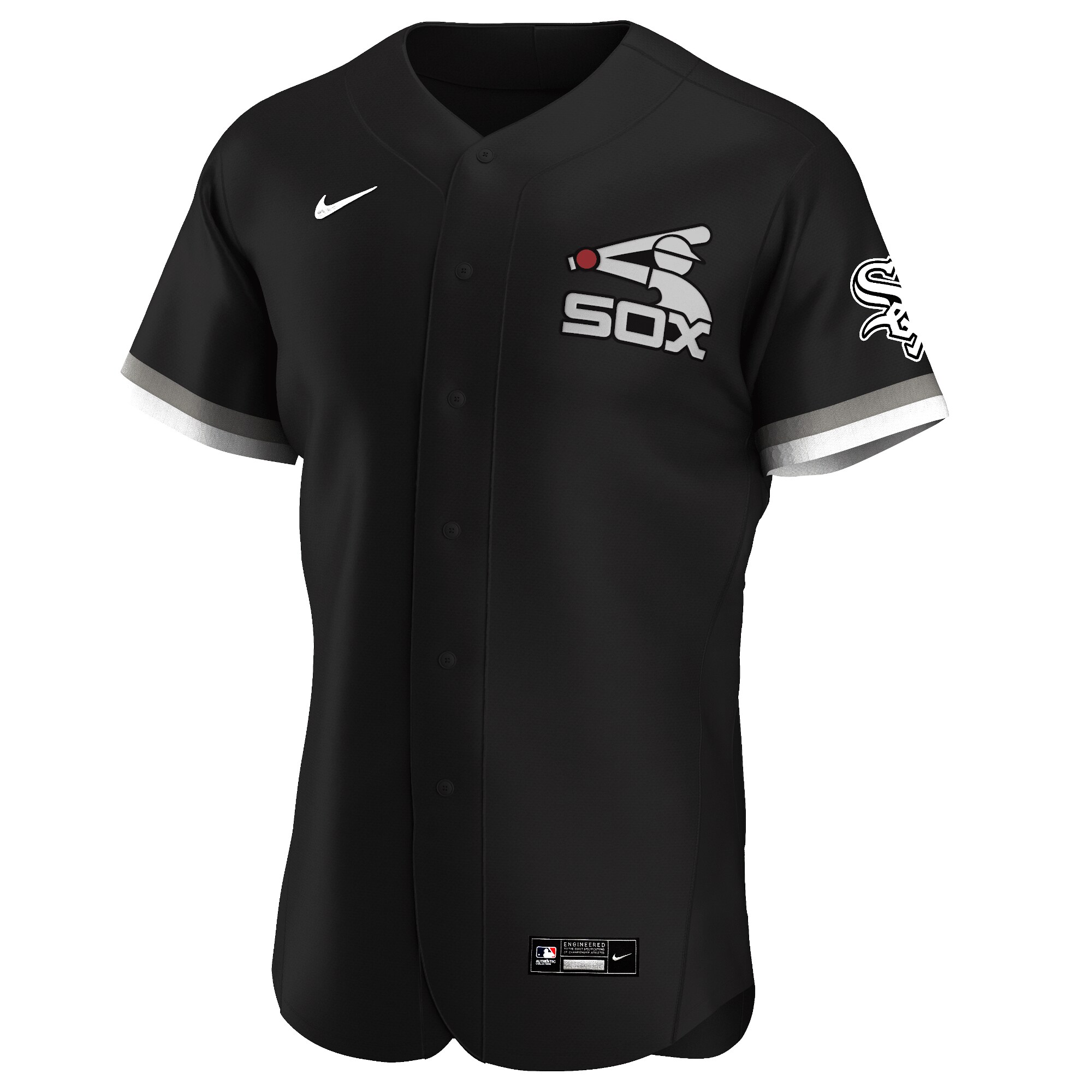 Alternative view of Men's Chicago White Sox Black Alternate Team Jersey