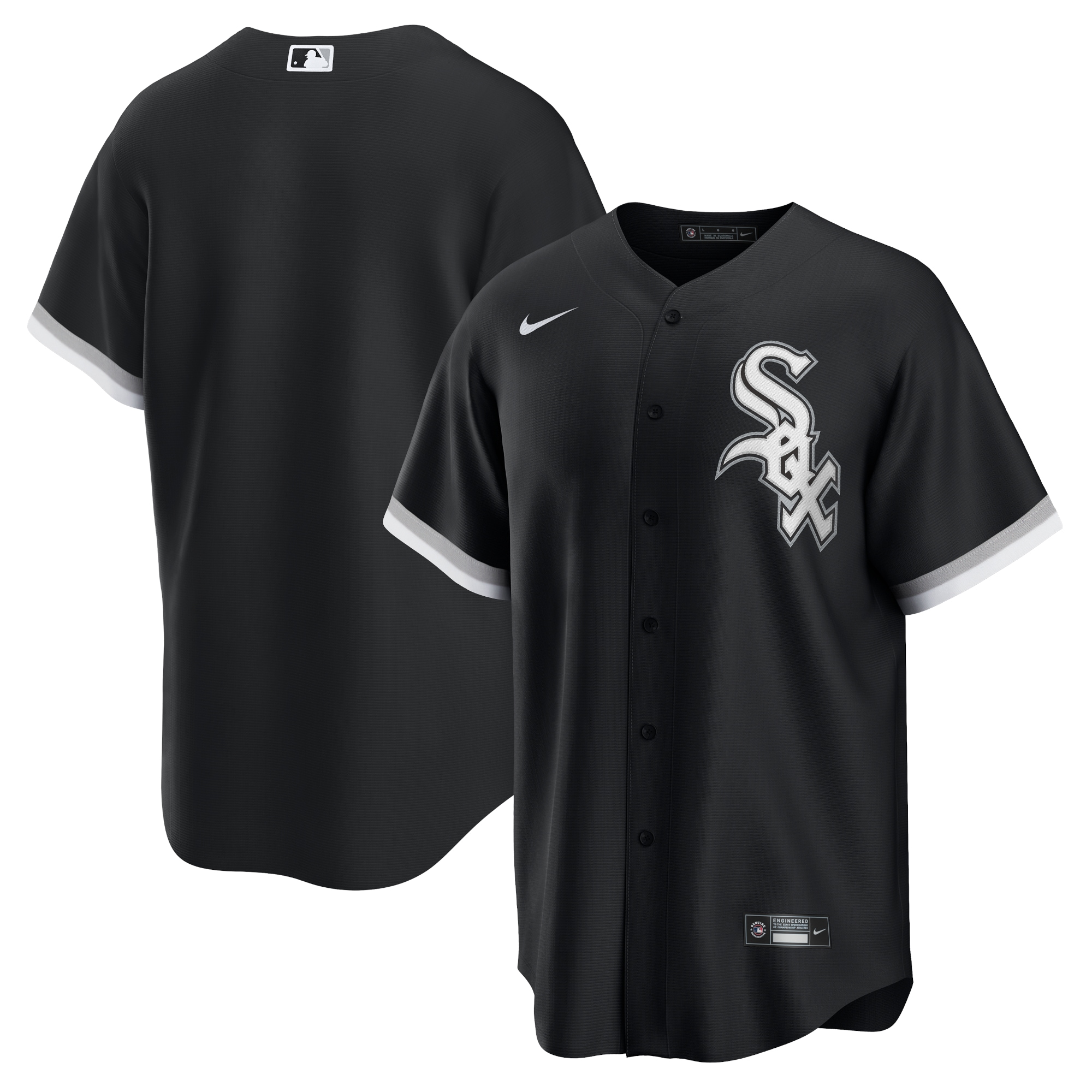 Men's Chicago White Sox Black Alternate Team Jersey
