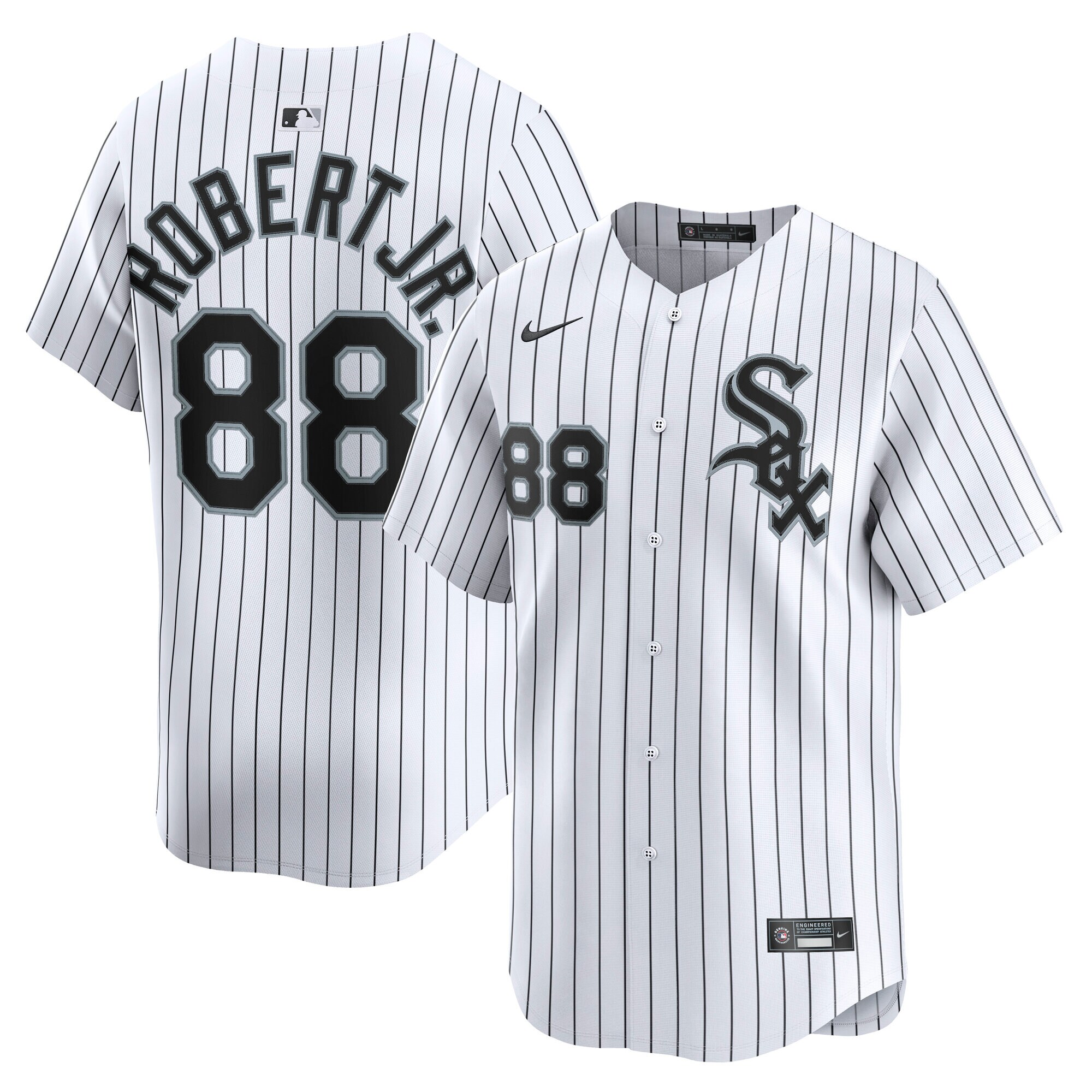 Men's Chicago White Sox Luis Robert Jr. White Home Limited Player Jersey