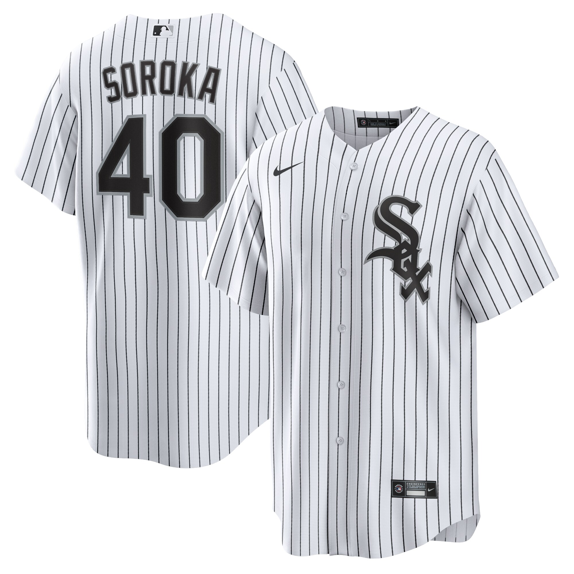 Men's Chicago White Sox Michael Soroka White Home Jersey