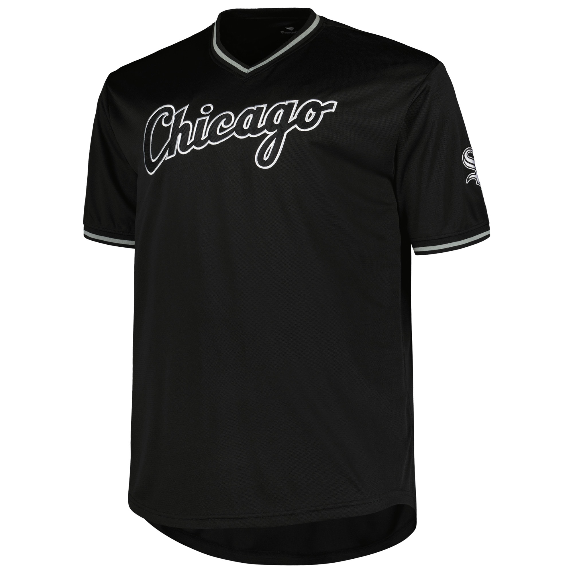 Alternative view of Men's Chicago White Sox Profile Black Big & Tall Pop Fashion Jersey