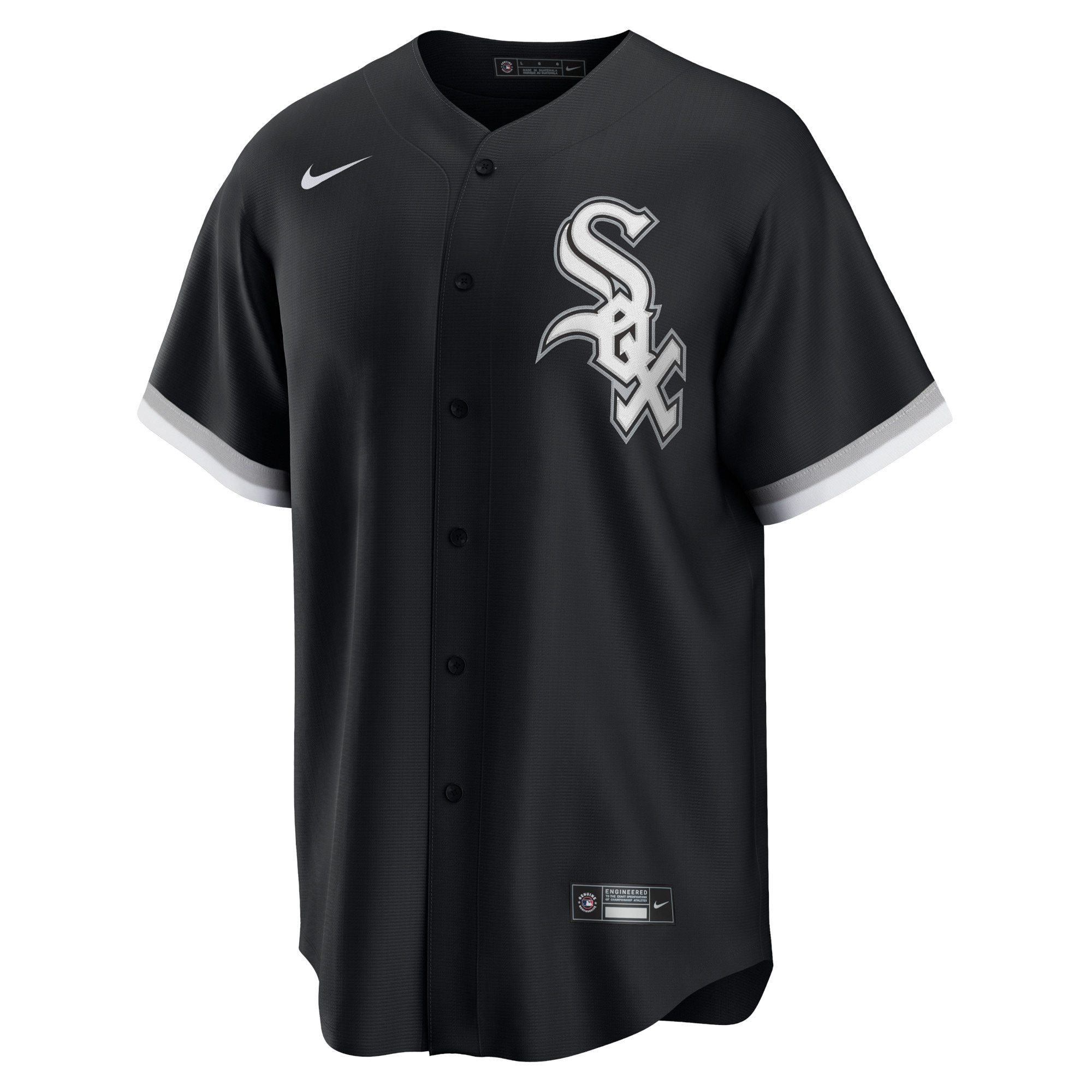 Alternative view of Men's Chicago White Sox Tim Anderson Black Alternate Player Jersey