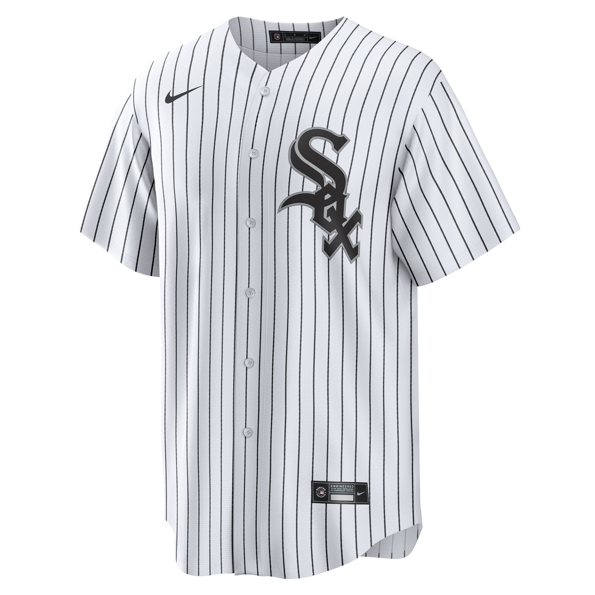Alternative view of Men's Chicago White Sox White #1 Groom Home Jersey