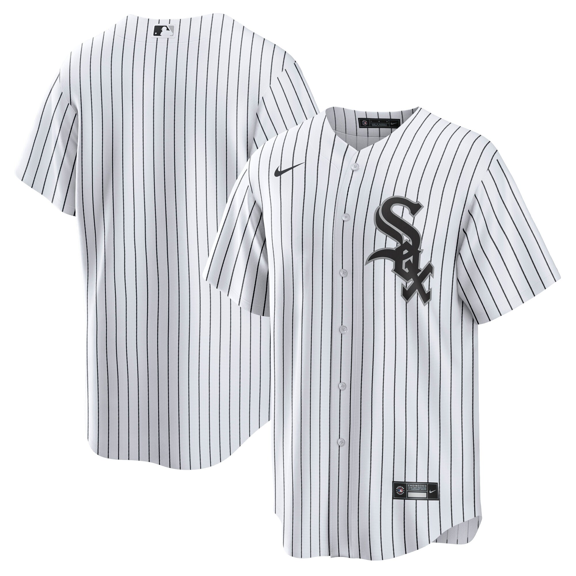 Men's Chicago White Sox White Big & Tall Home Team Jersey