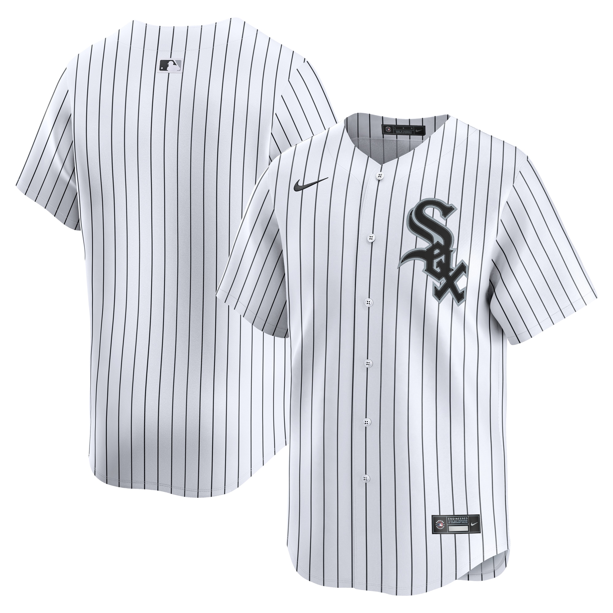 Men's Chicago White Sox White Home Limited Baseball Jersey