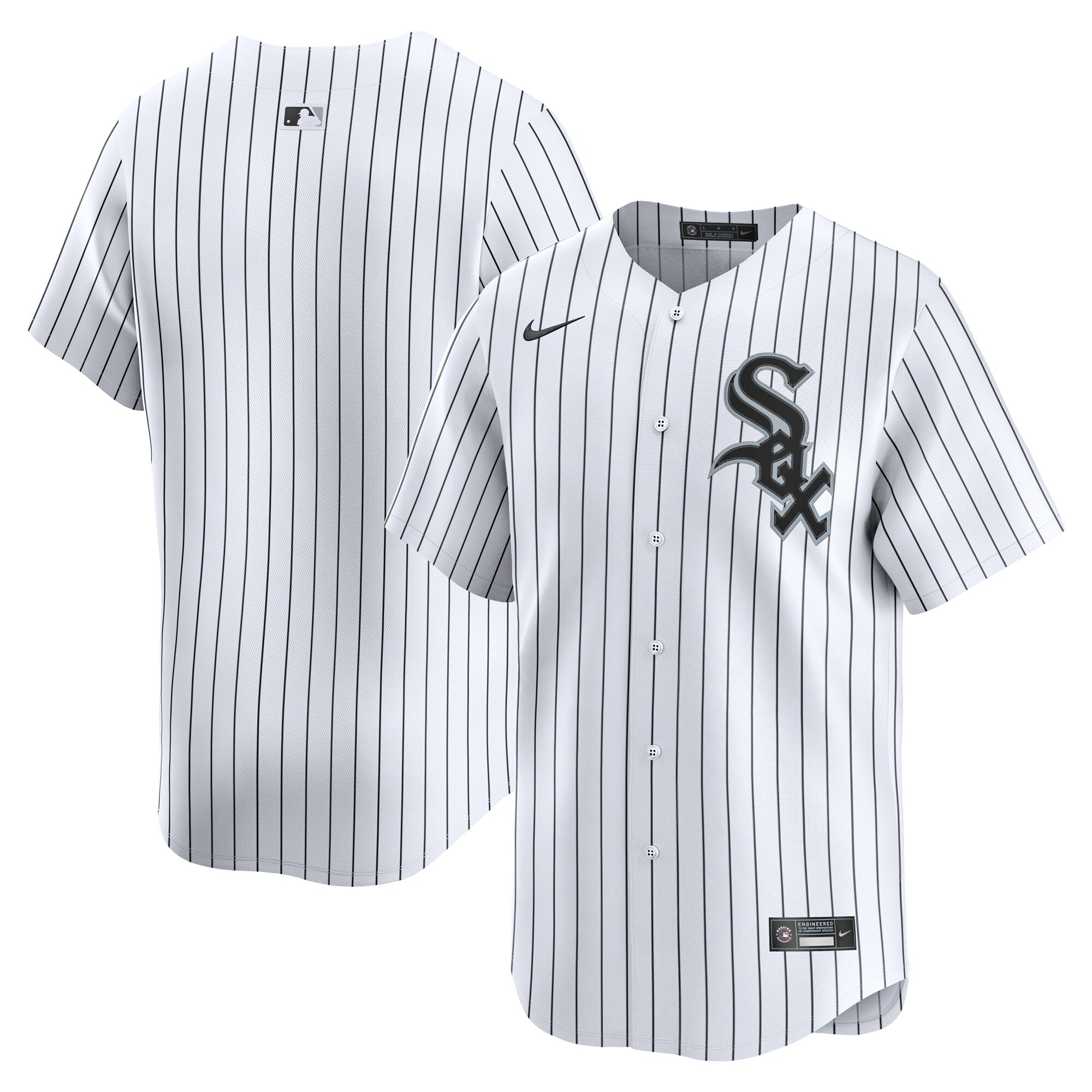 Men's Chicago White Sox White Home Limited Baseball Jersey