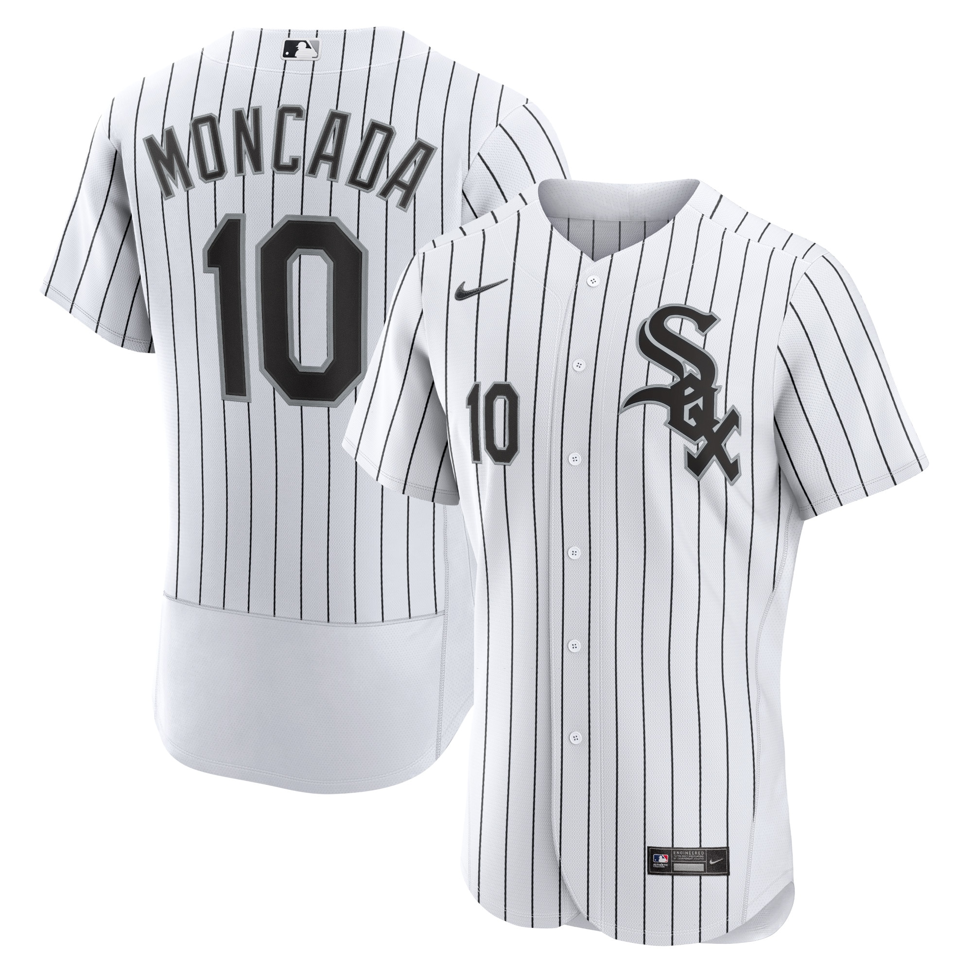 Men's Chicago White Sox Yoan Moncada White Home Player Baseball Jersey