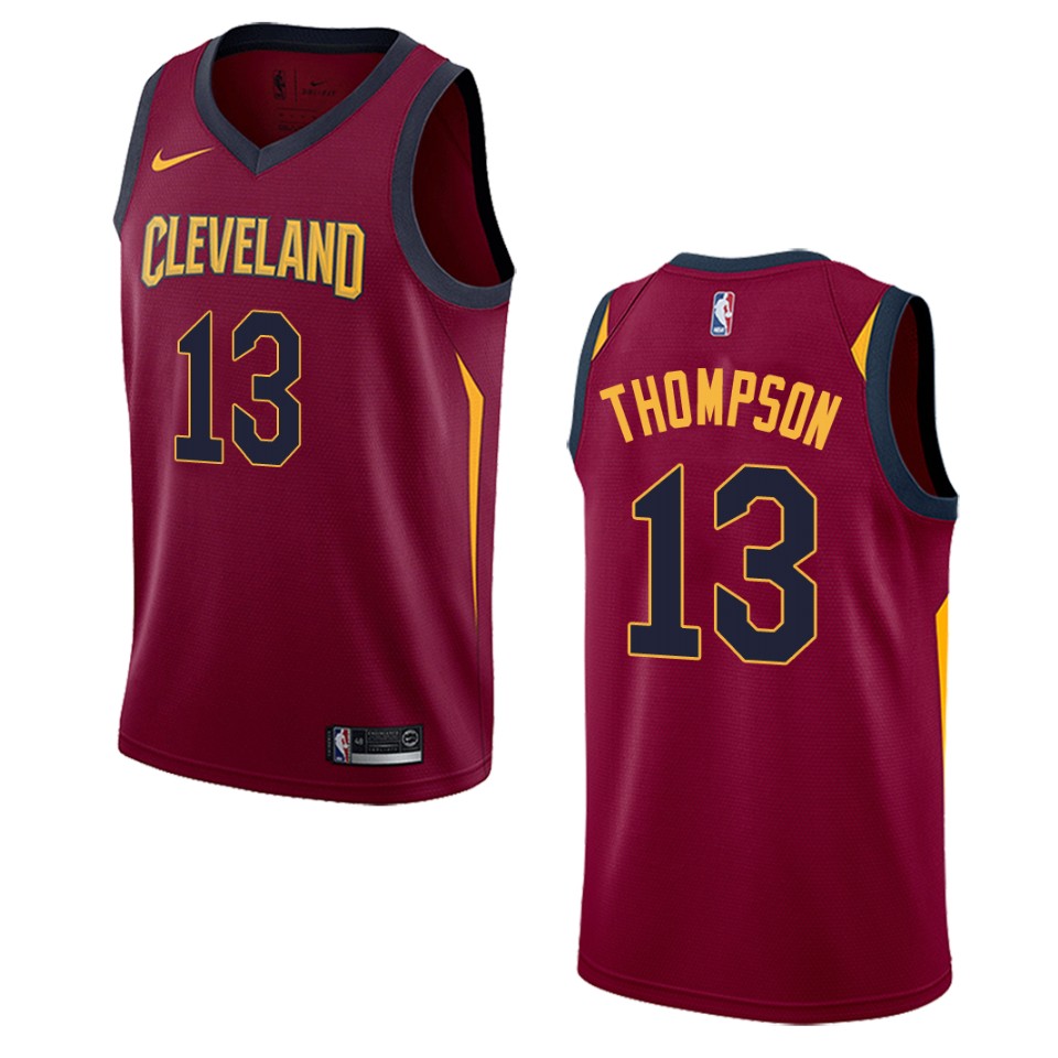 Men's Cleveland Cavaliers #13 Tristan Thompson Icon Swingman Basketball Jersey - Maroon