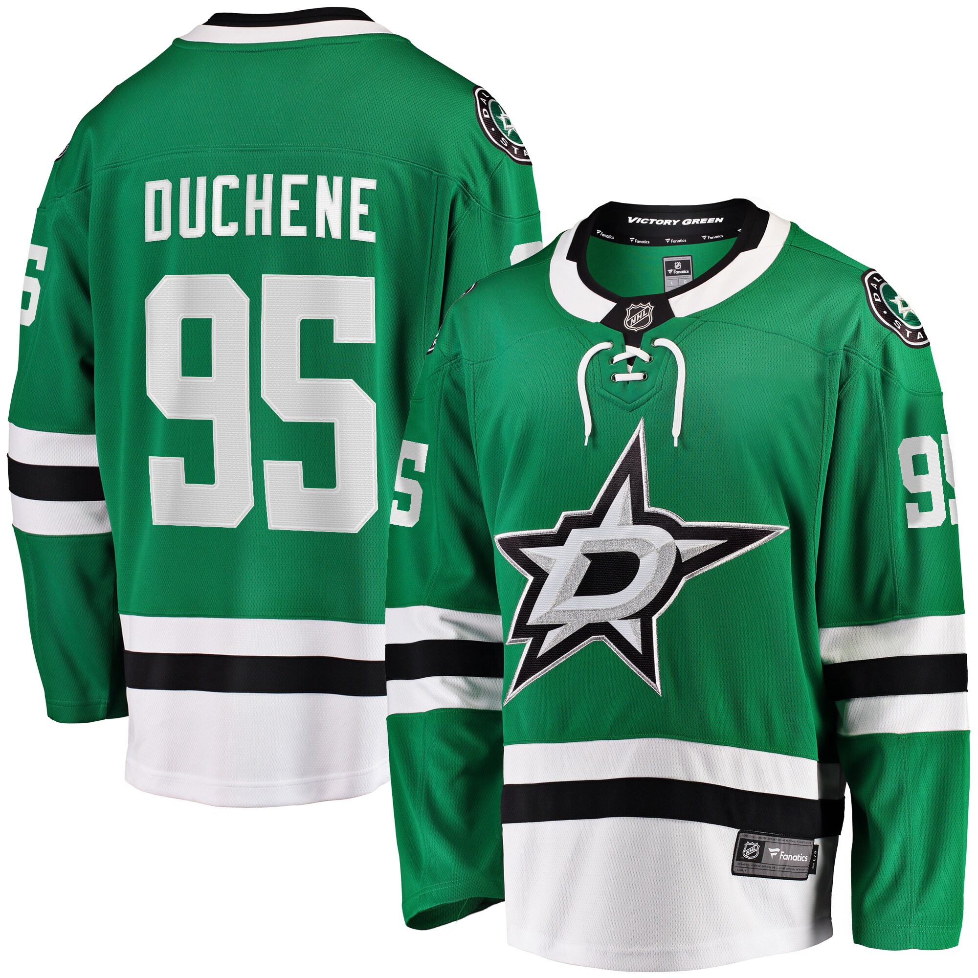 Men's Dallas Stars Matt Duchene Kelly Green Home Breakaway Player Hockey Jersey - JS696 