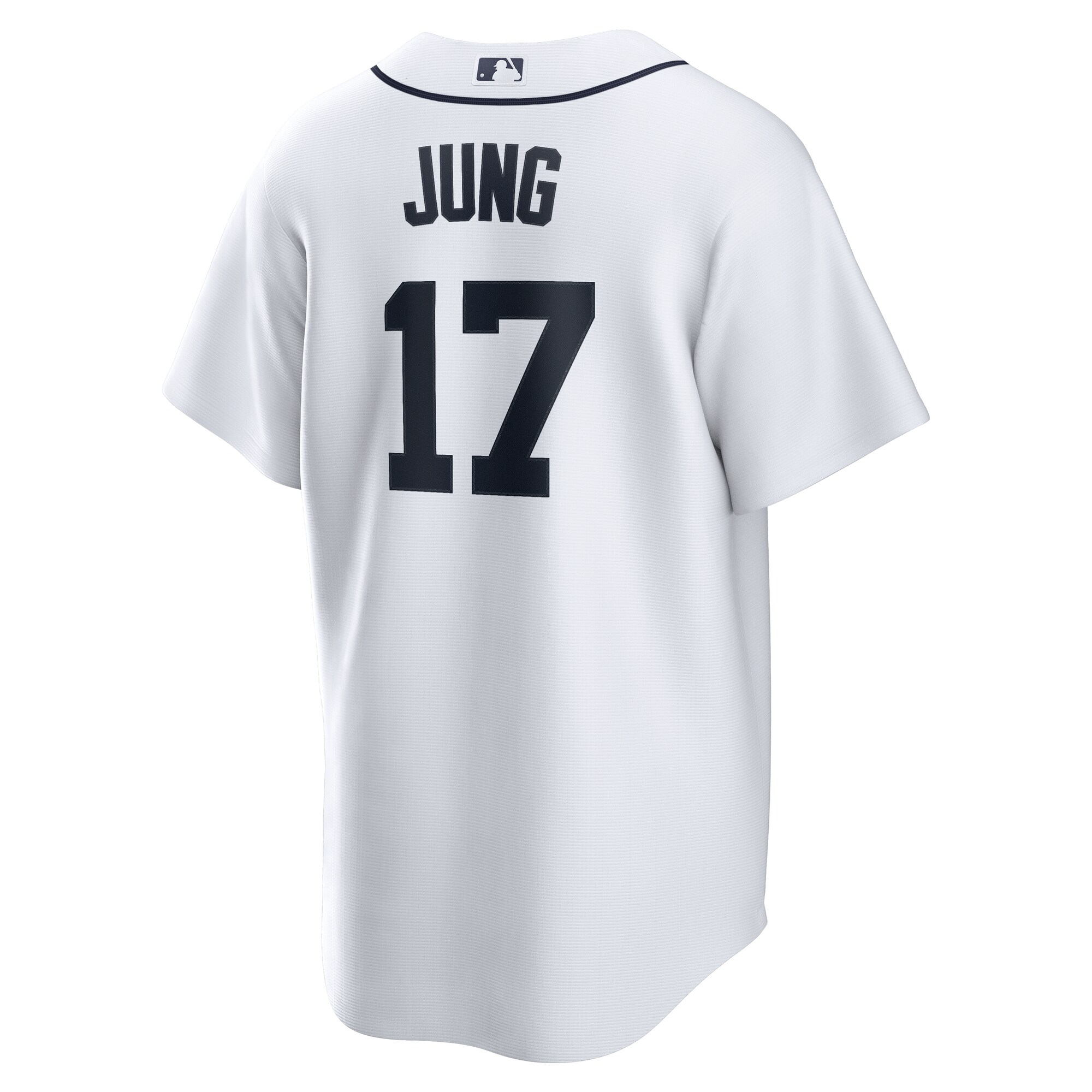 Alternative view of Men's Detroit Tigers Jace Jung White Home Jersey