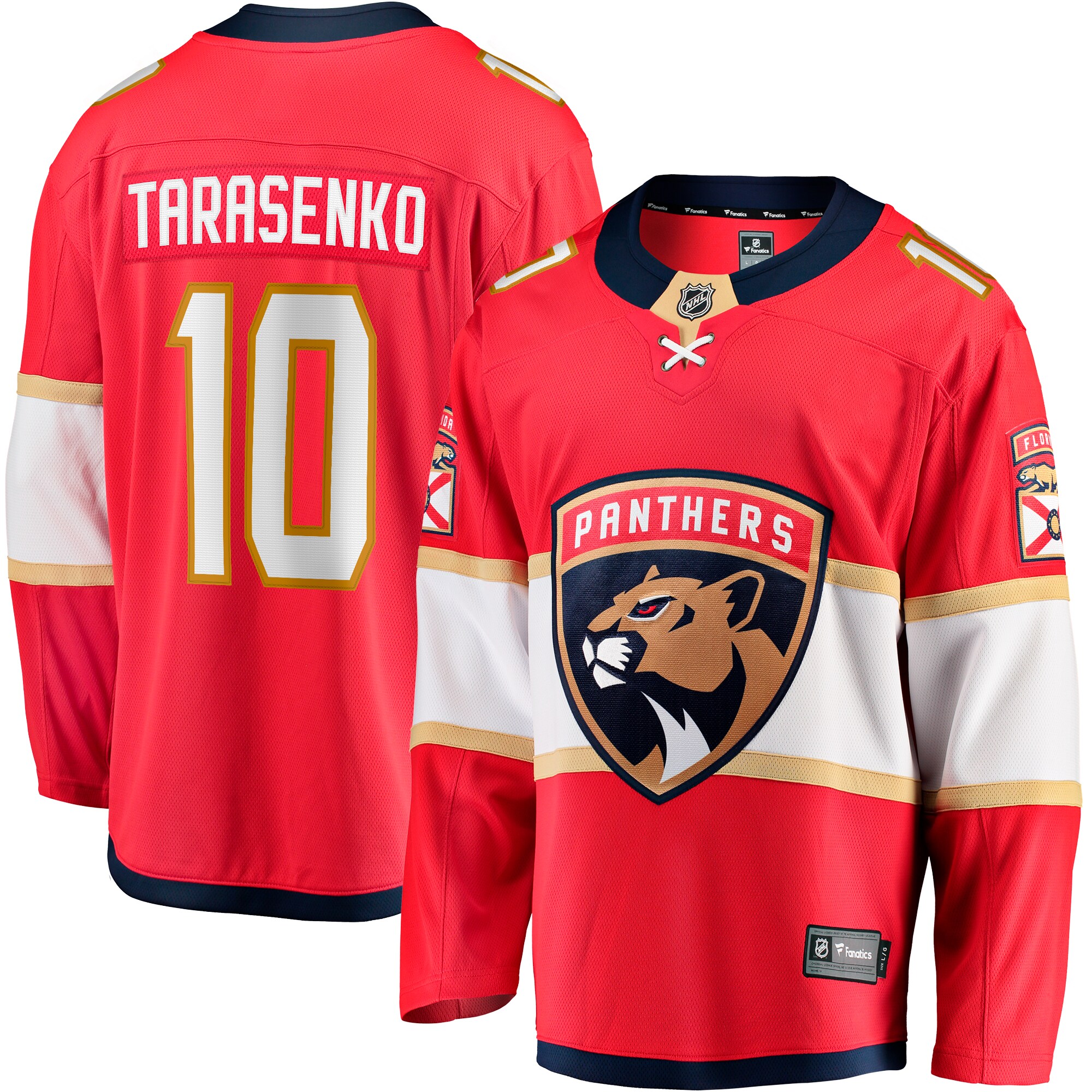Men's Florida Panthers Vladimir Tarasenko Red Home Breakaway Hockey Jersey - JS192 