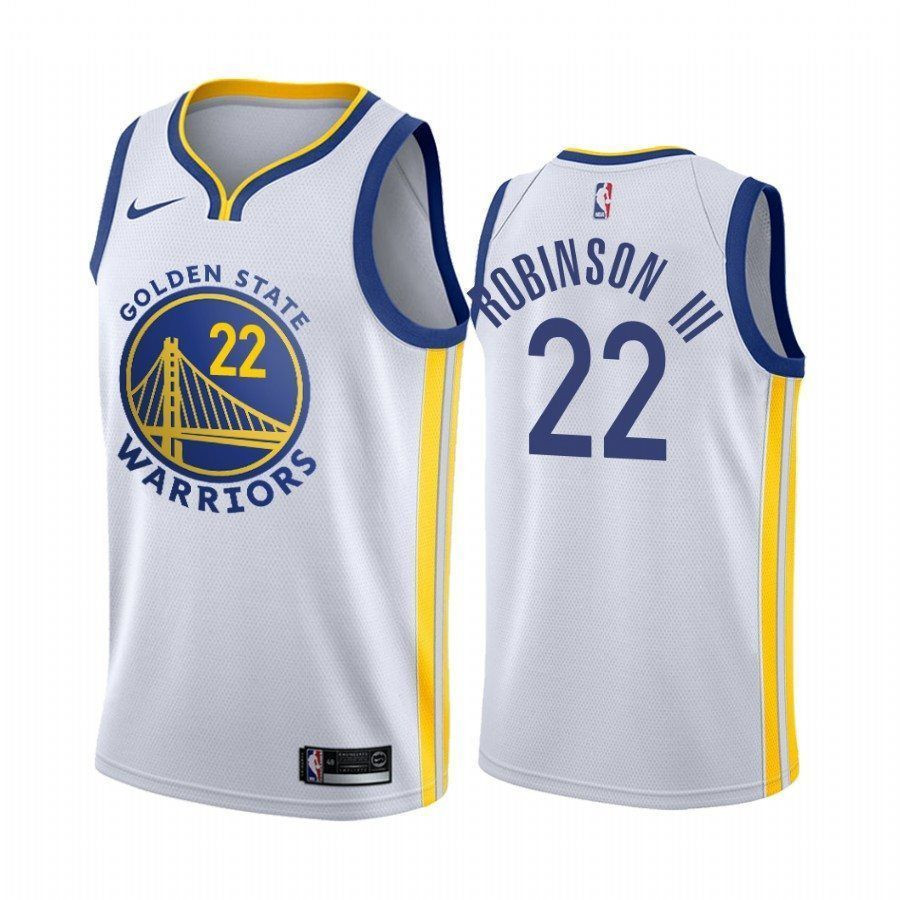 Men's Golden State Warriors Glenn Robinson Iii 22 Association Basketball Jersey - JS453 