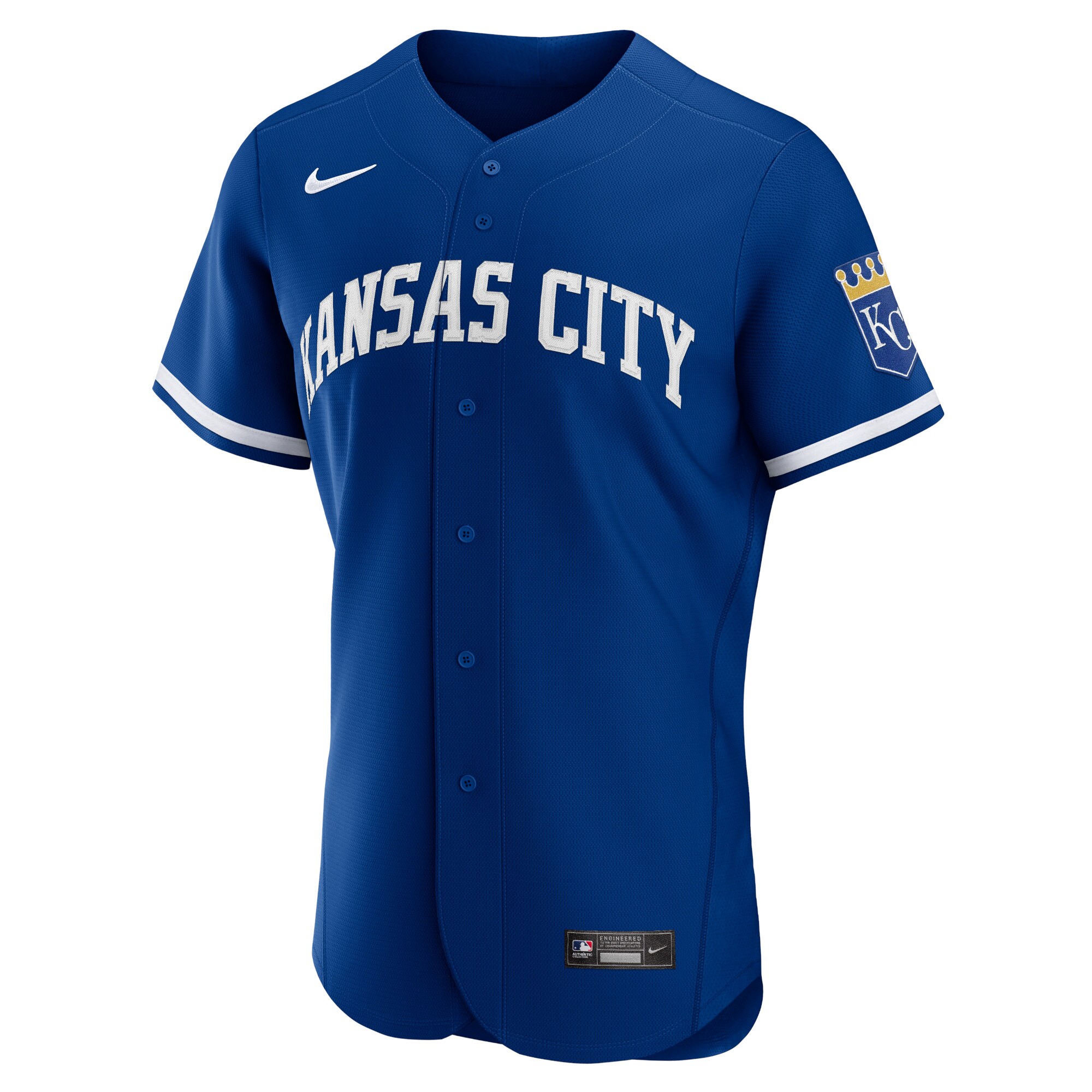 Alternative view of Men's Kansas City Royals Royal 2022 Alternate Baseball Jersey 